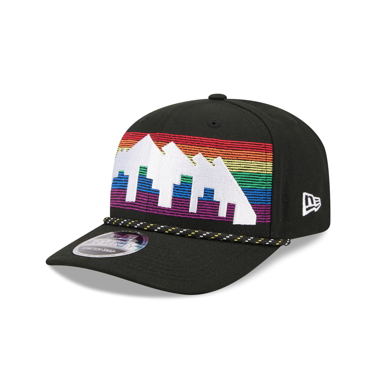 Denver Nuggets 2025 City Edition 9SEVENTY Stretch-Snap Hat