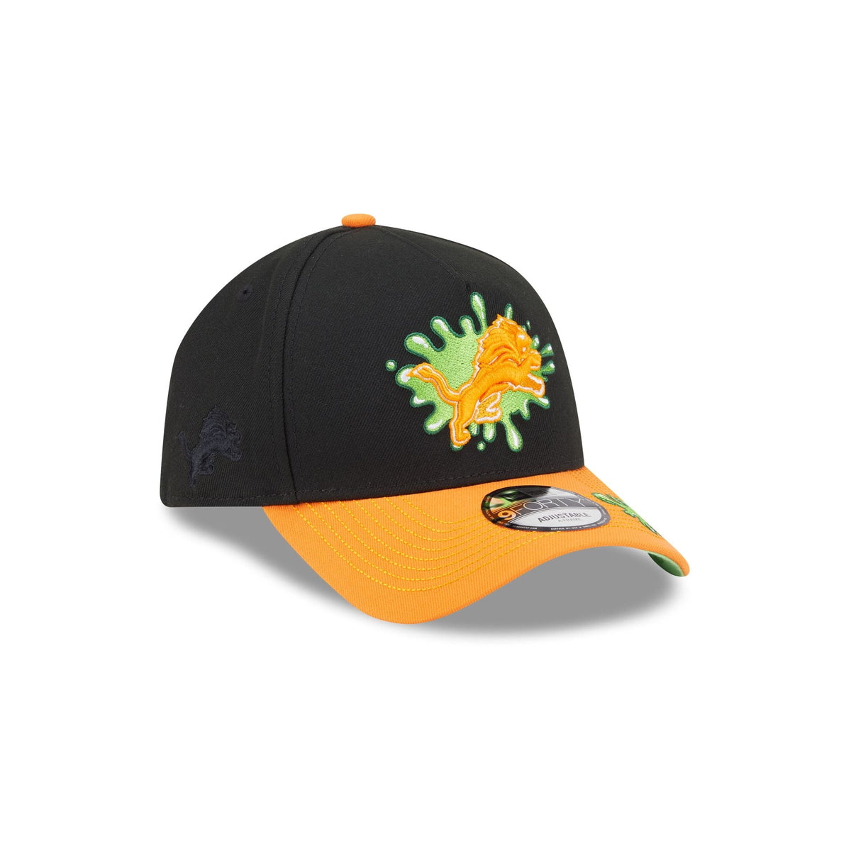 Nickelodeon Slime x Detroit Lions 9FORTY A-Frame Snapback Hat