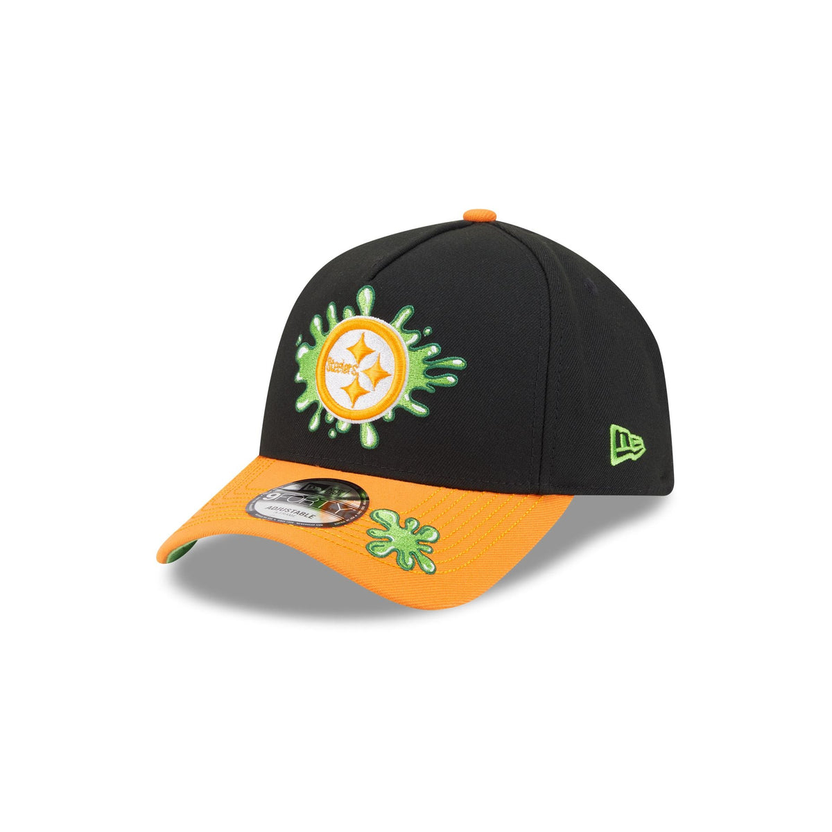 Nickelodeon Slime x Pittsburgh Steelers 9FORTY A-Frame Snapback Hat