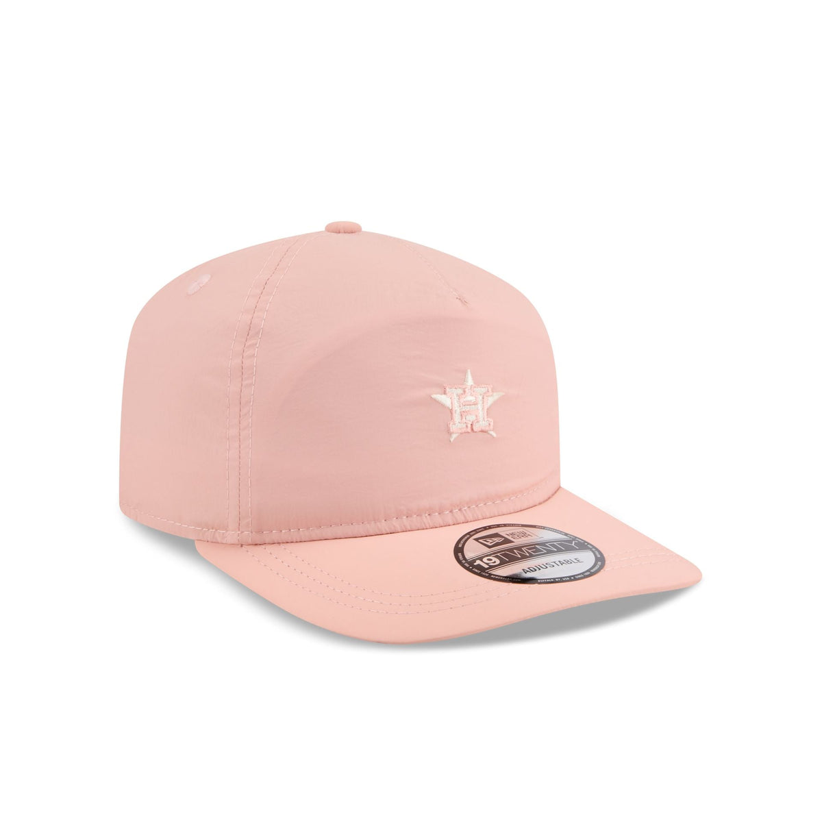 Houston Astros Blush Crinkle 19TWENTY Adjustable Hat