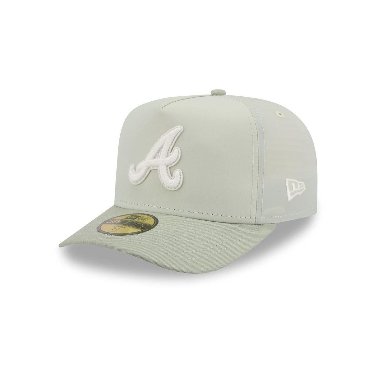 Atlanta Braves Crinkle 59FIFTY A-Frame Fitted Hat