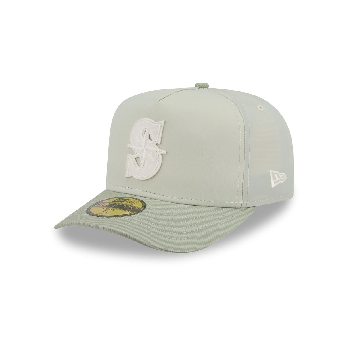 Seattle Mariners Crinkle 59FIFTY A-Frame Fitted Hat
