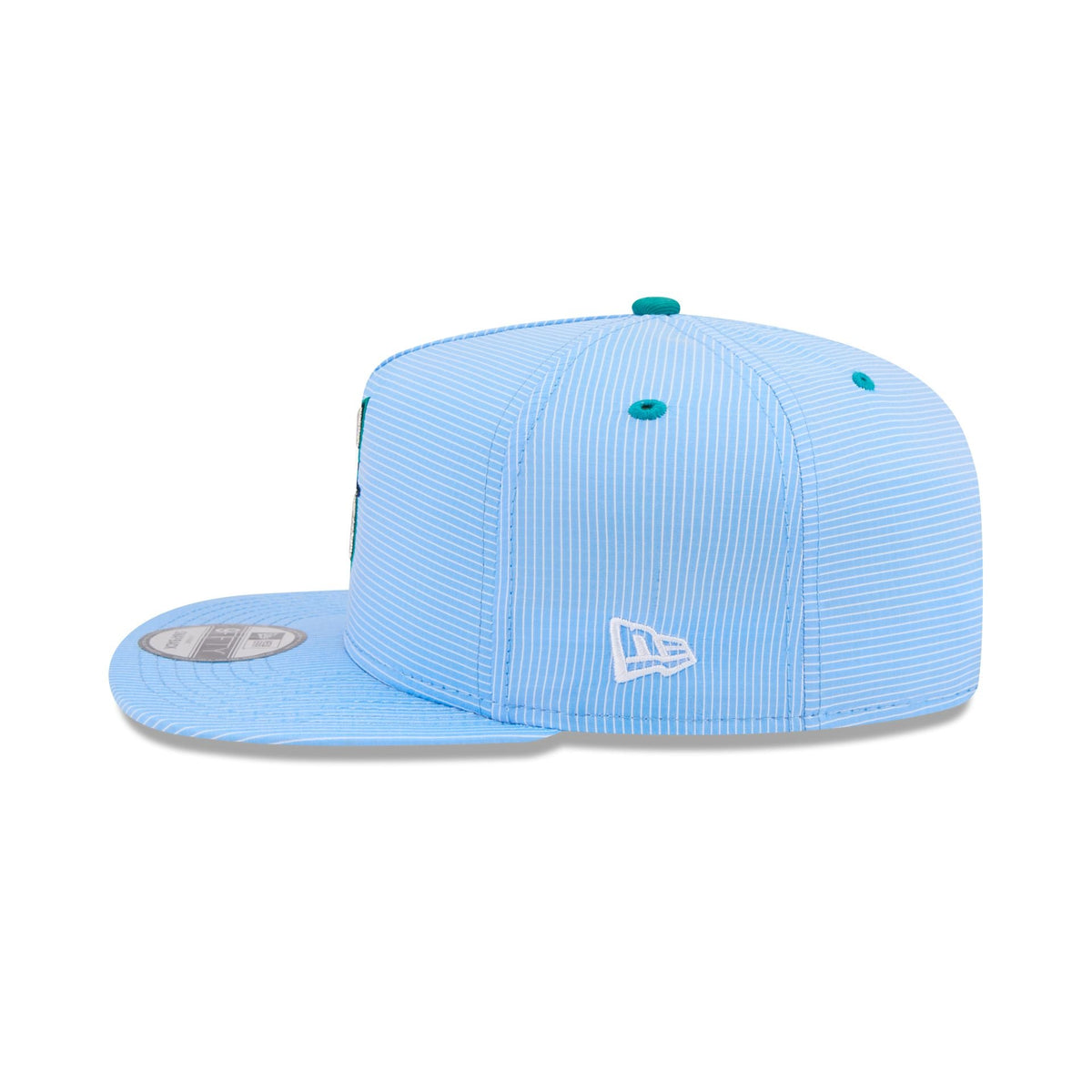 Seattle Mariners Pinstripe Ripstop 9FIFTY A-Frame Snapback Hat
