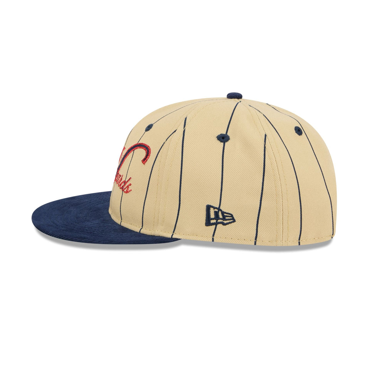 Washington Wizards Pinstripe Script Retro Crown 9FIFTY Adjustable Hat