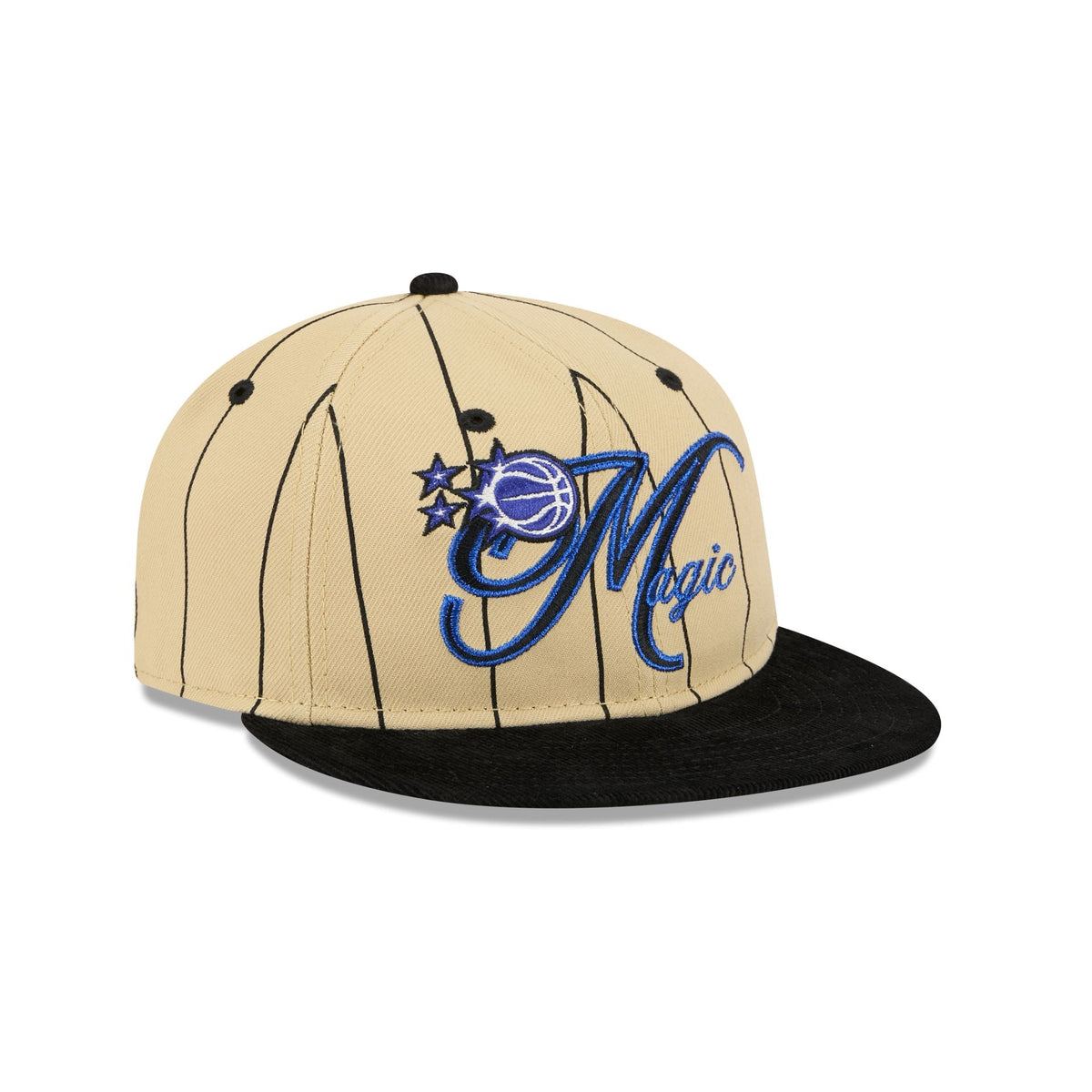 Orlando Magic Pinstripe Script Retro Crown 9FIFTY Adjustable Hat