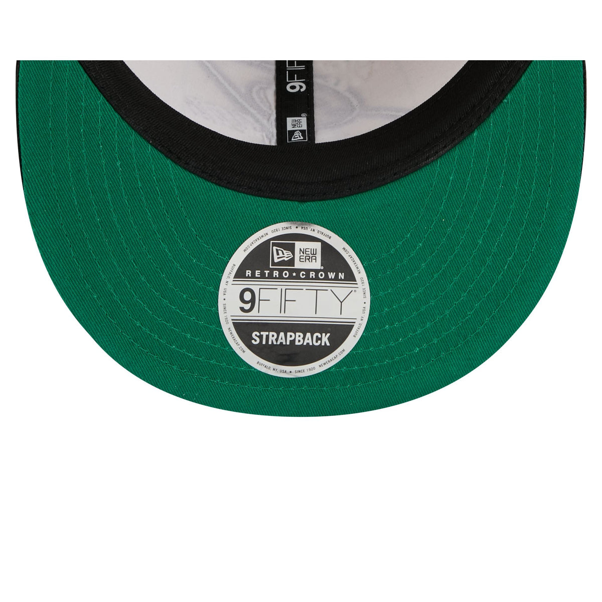 Utah Jazz Pinstripe Script Retro Crown 9FIFTY Adjustable Hat