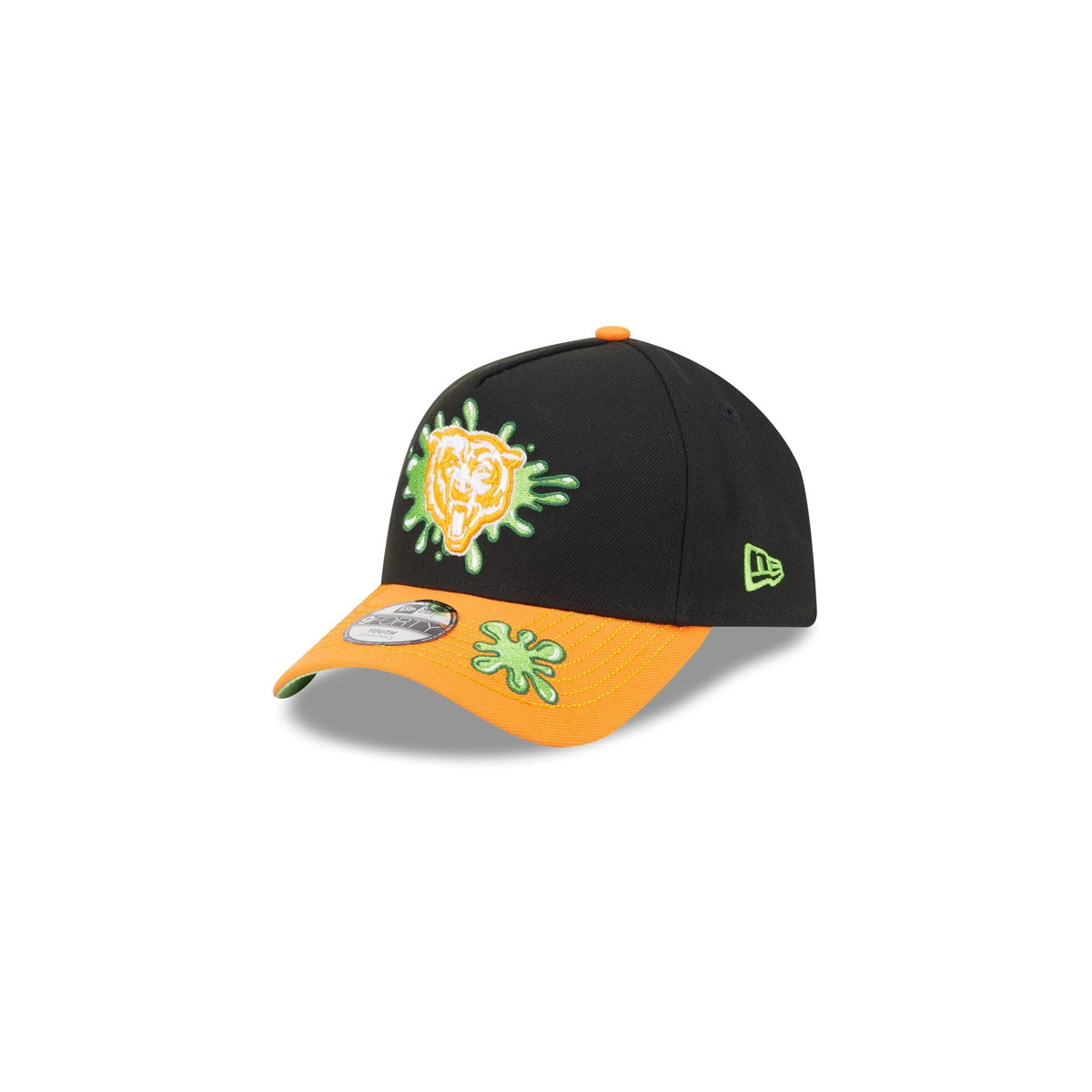 Nickelodeon Slime x Chicago Bears Kids 9FORTY A-Frame Snapback Hat