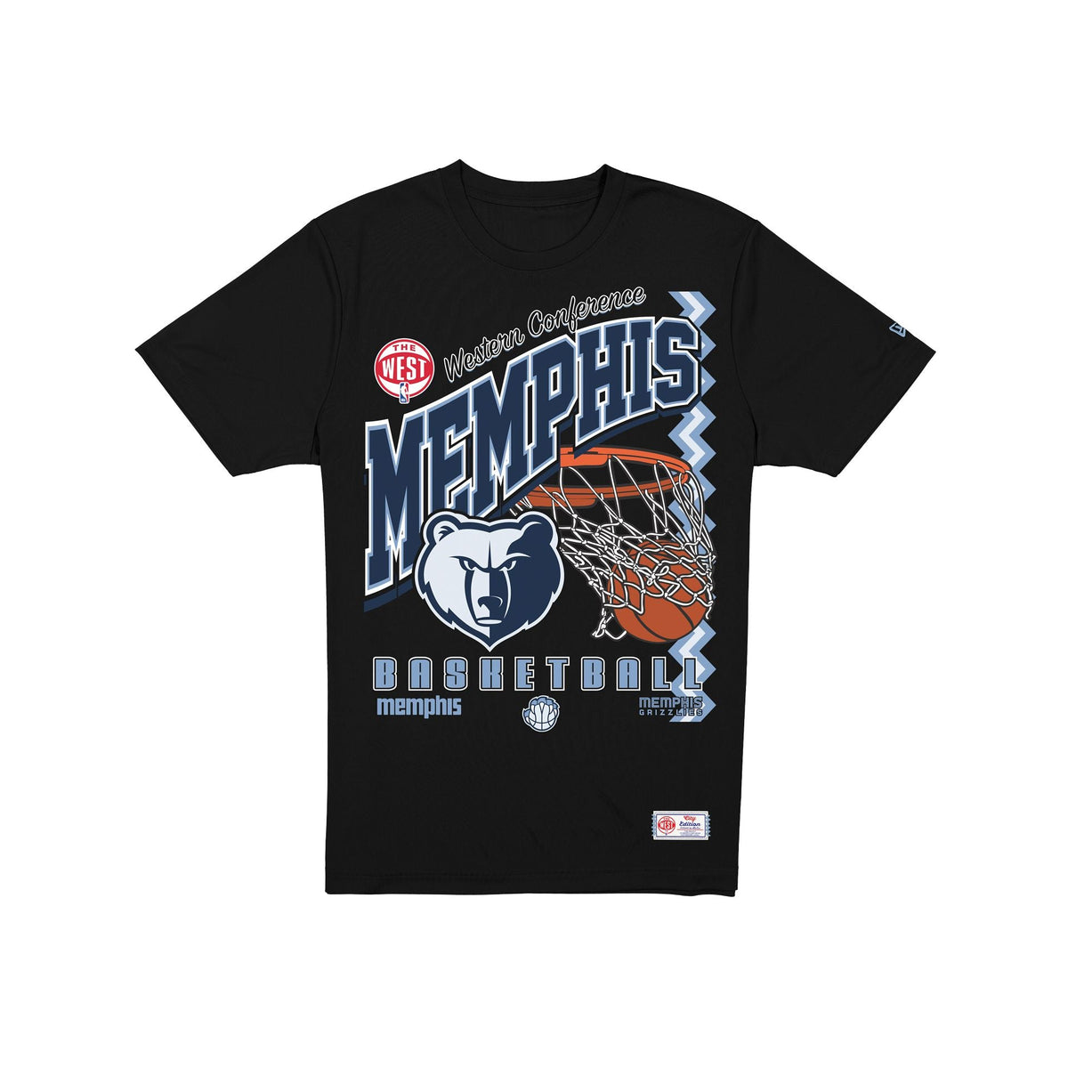 Memphis Grizzlies 2025 City Edition Black T-Shirt