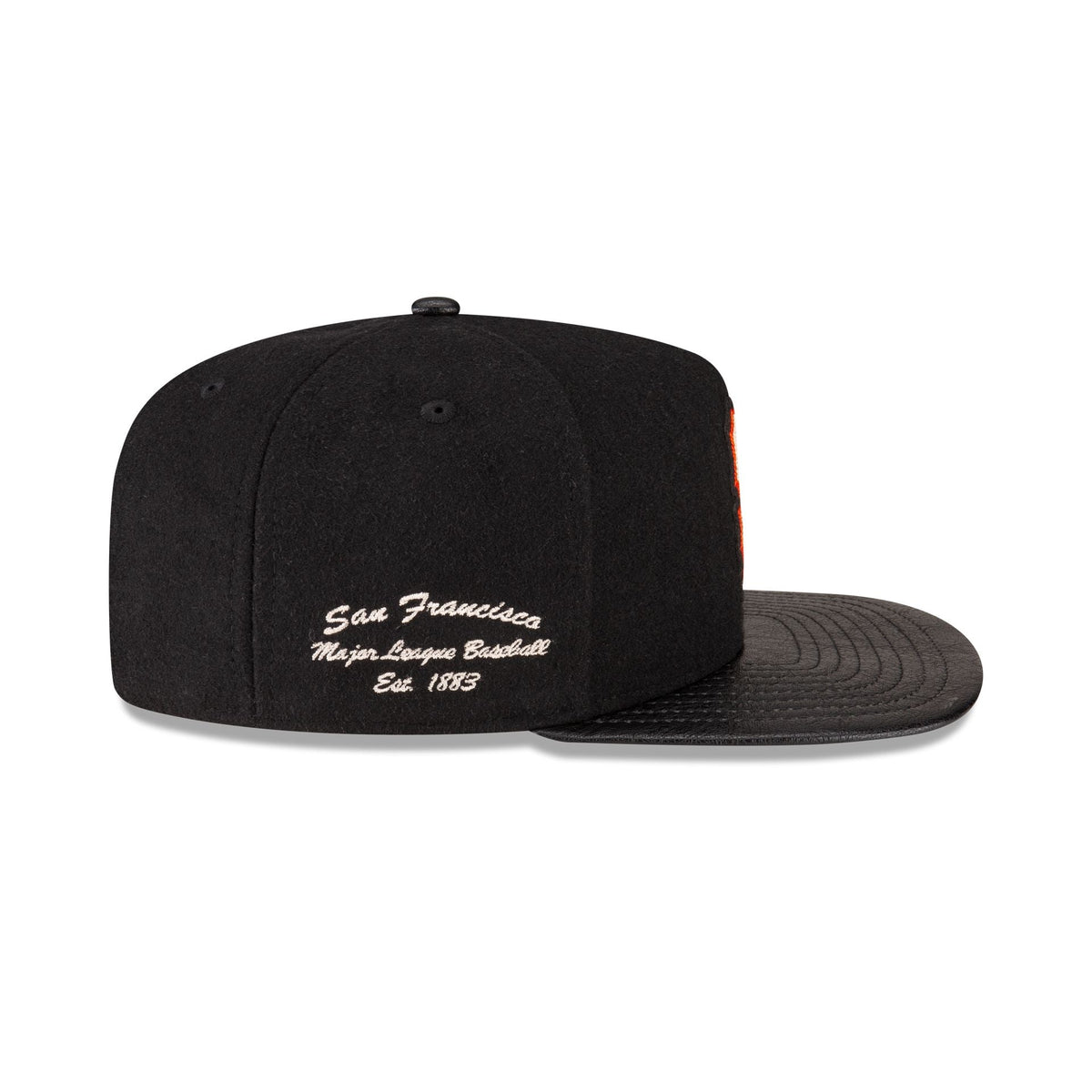 San Francisco Giants Wool Letterman 9FIFTY A-Frame Snapback Hat