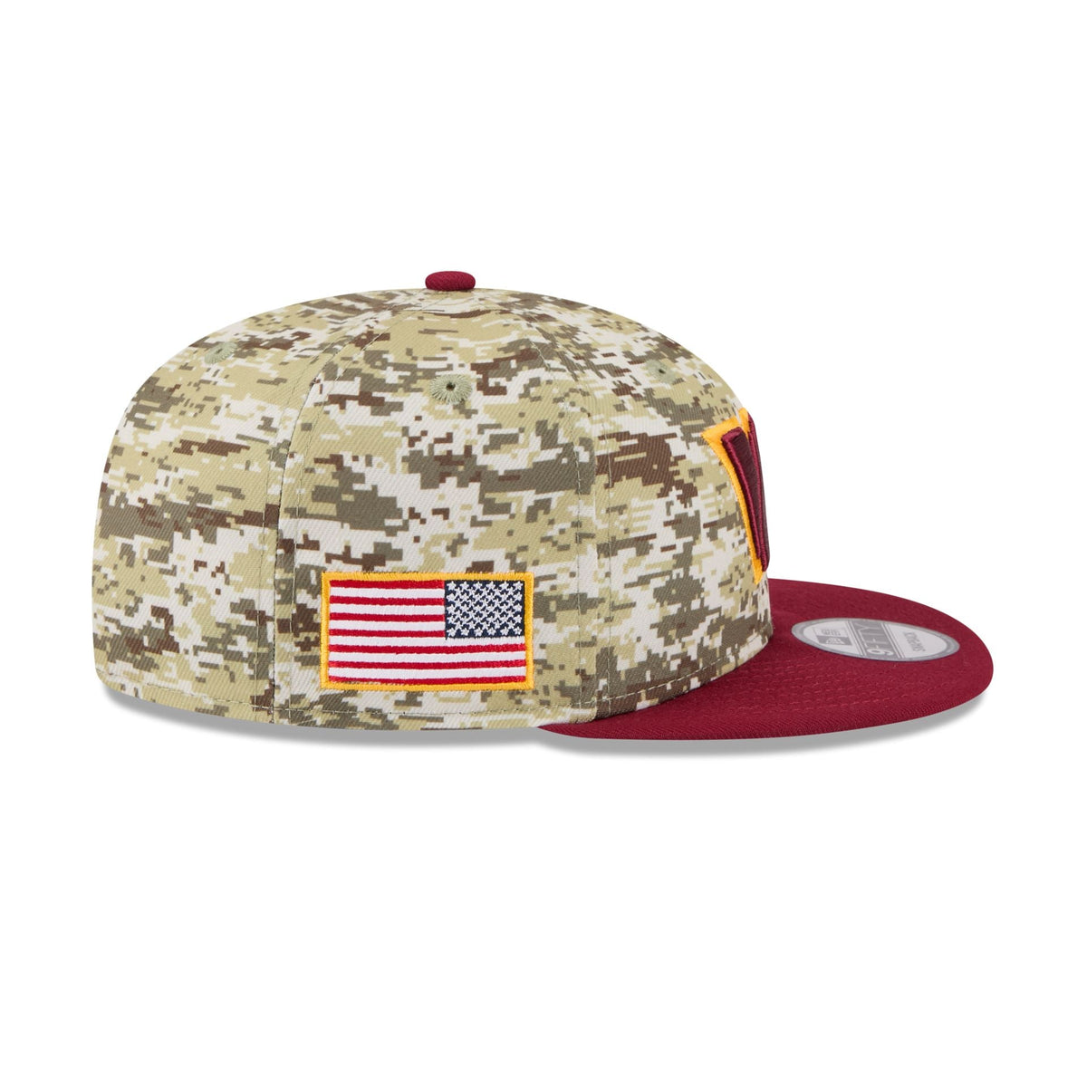 Washington Commanders 2025 Salute to Service Fan Gear 9FIFTY Snapback Hat