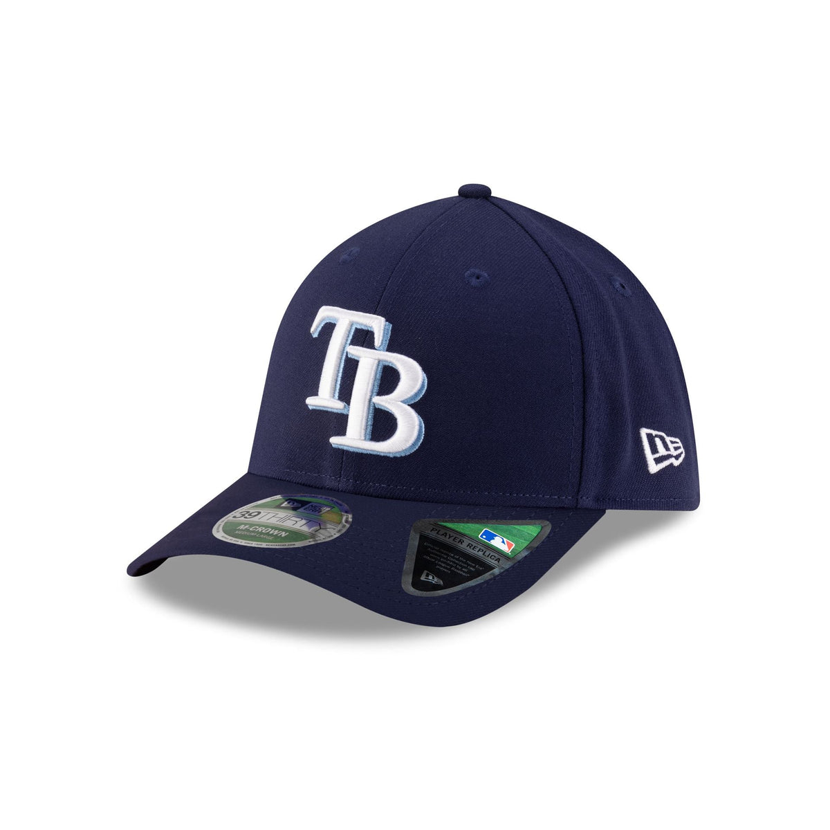 Tampa Bay Rays Player Replica 39THIRTY M-Crown Stretch Fit Hat
