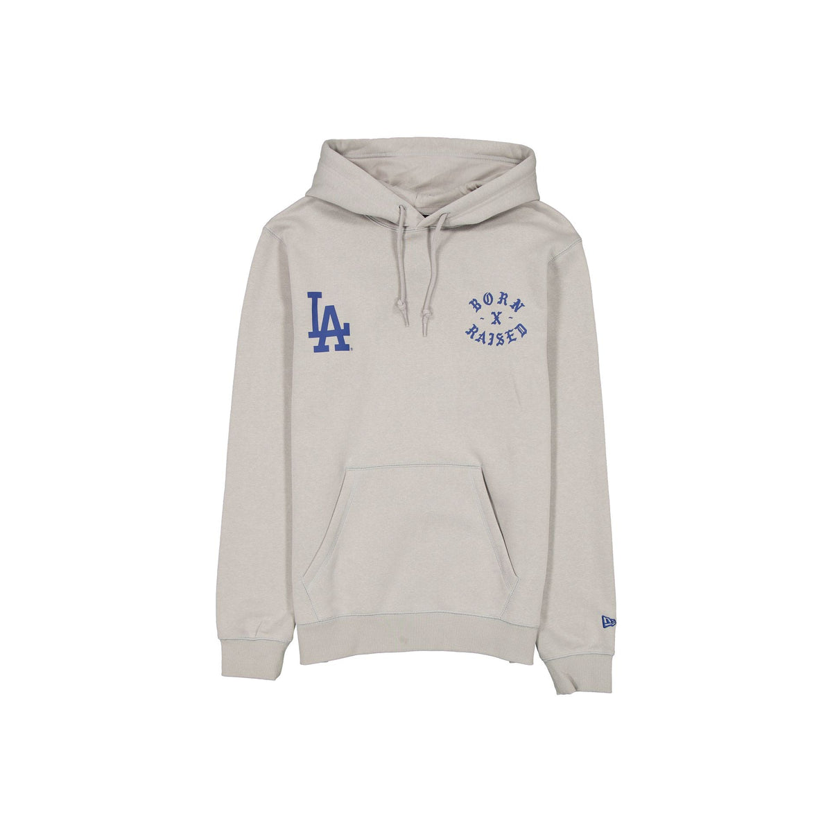 Born x Raised x Los Angeles Dodgers Gray Hoodie