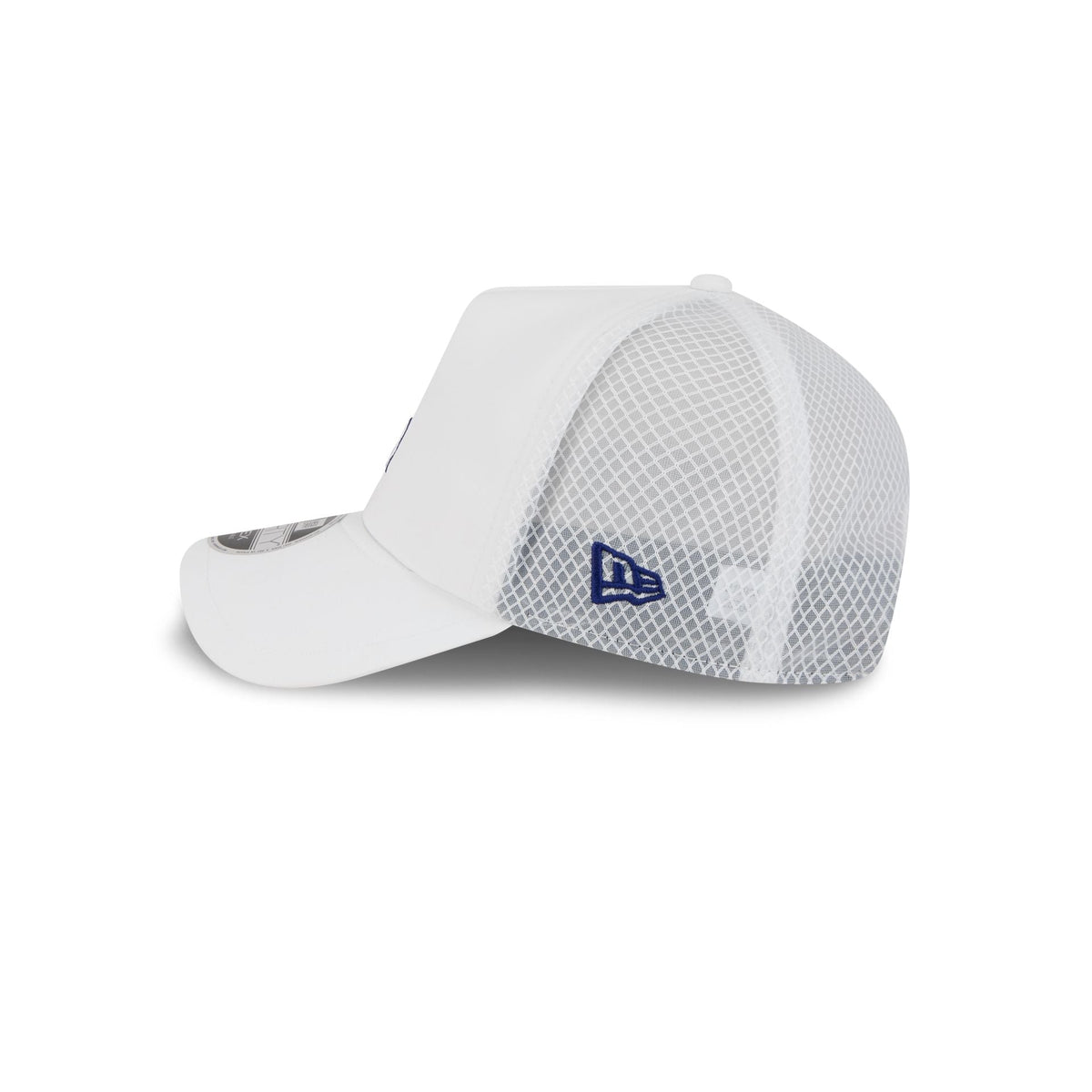 Los Angeles Dodgers 2026 Batting Practice White 9FORTY APEX Trucker Hat