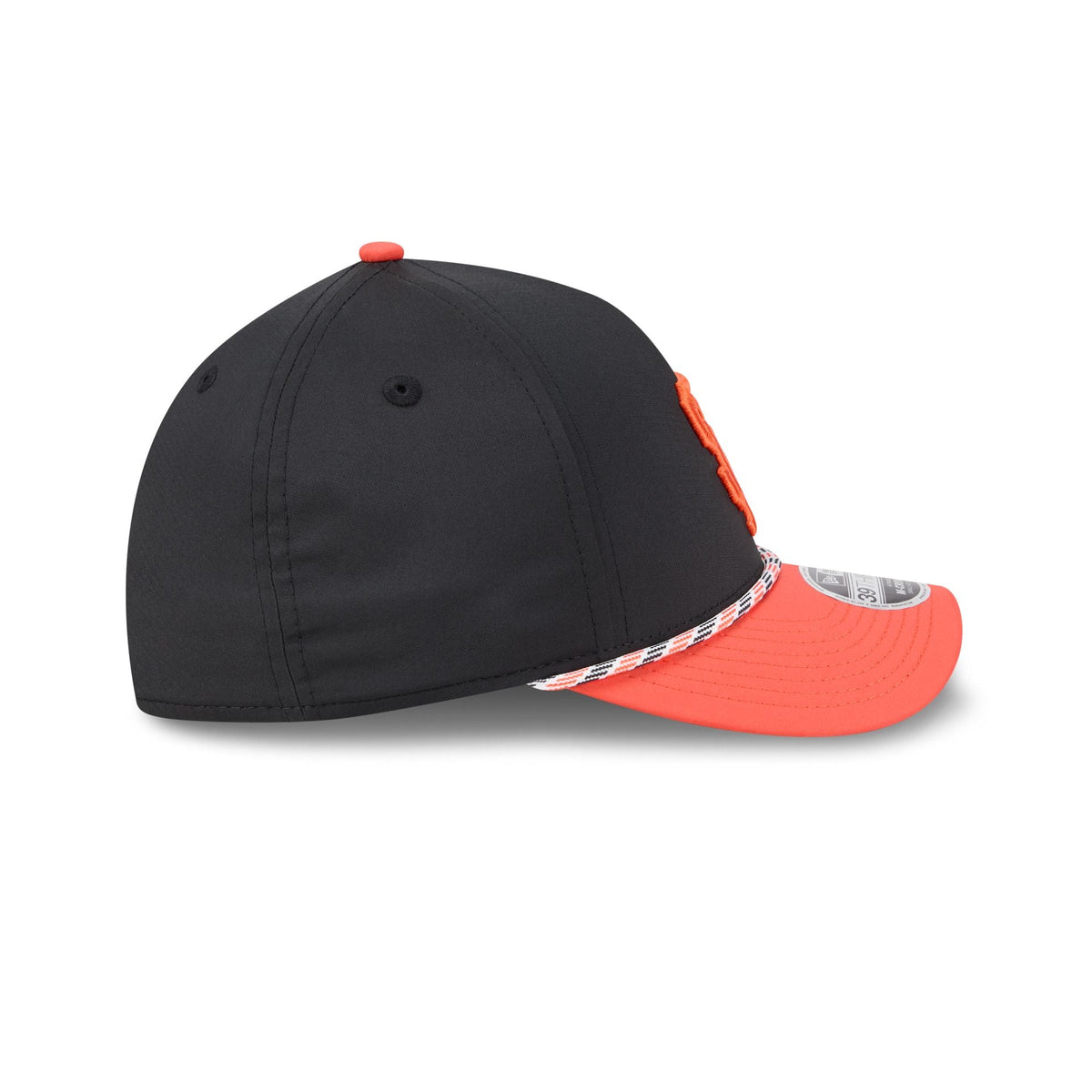 San Francisco Giants Rope 39THIRTY M-Crown A-Frame Stretch Fit Hat