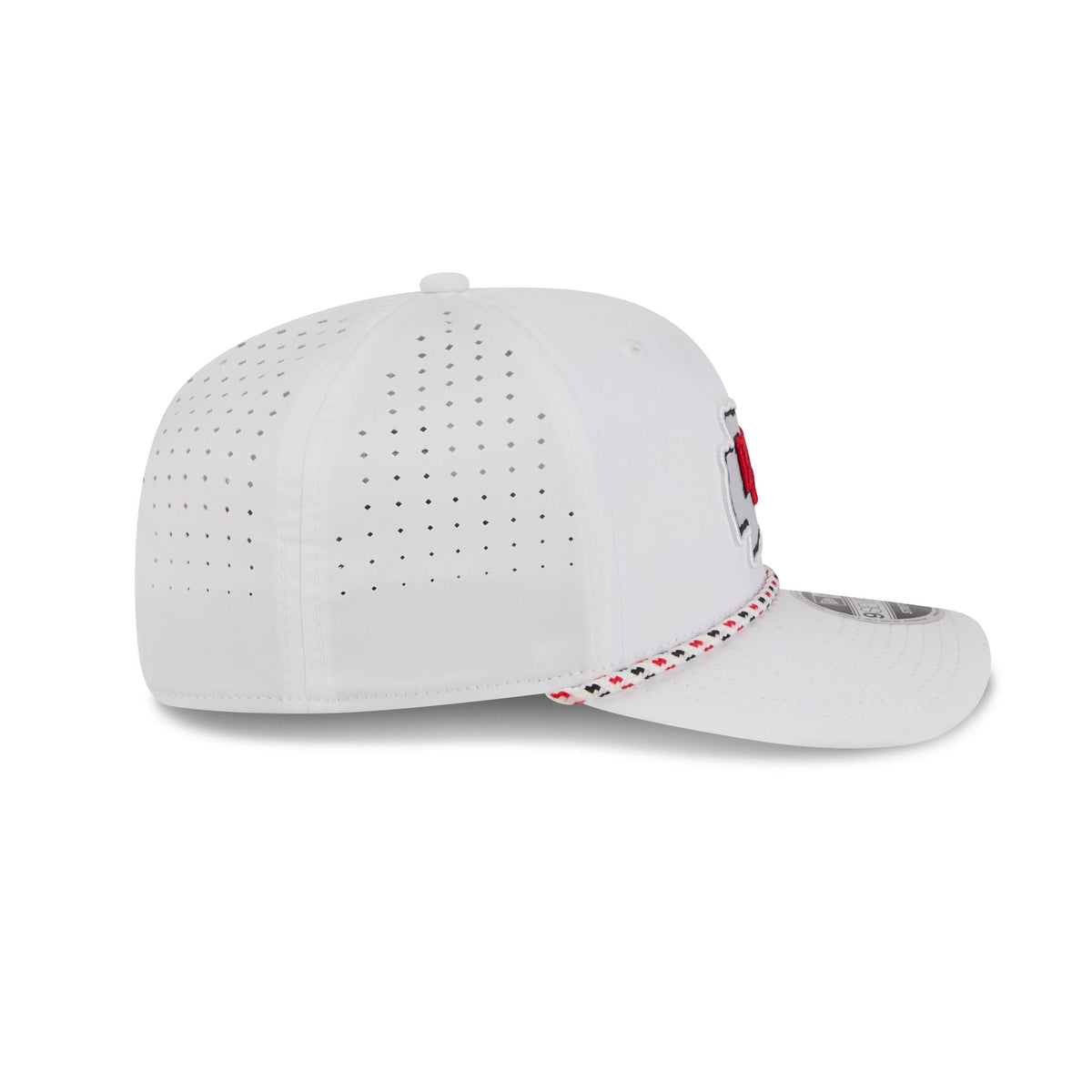 Kansas City Chiefs Optic White Performance Rope 9SEVENTY Stretch-Snap Hat