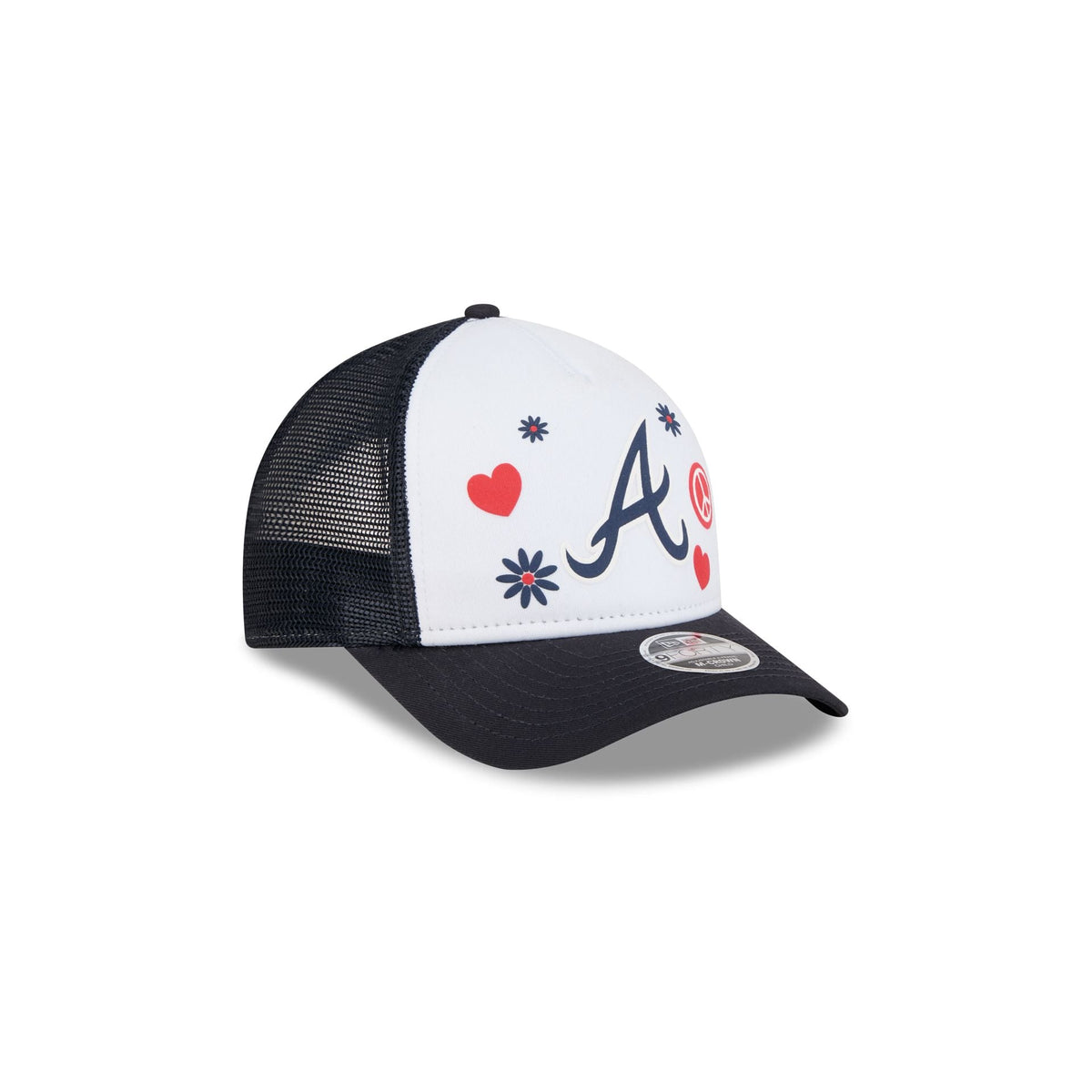 Atlanta Braves Play Kids 9FORTY M-Crown A-Frame Trucker Hat