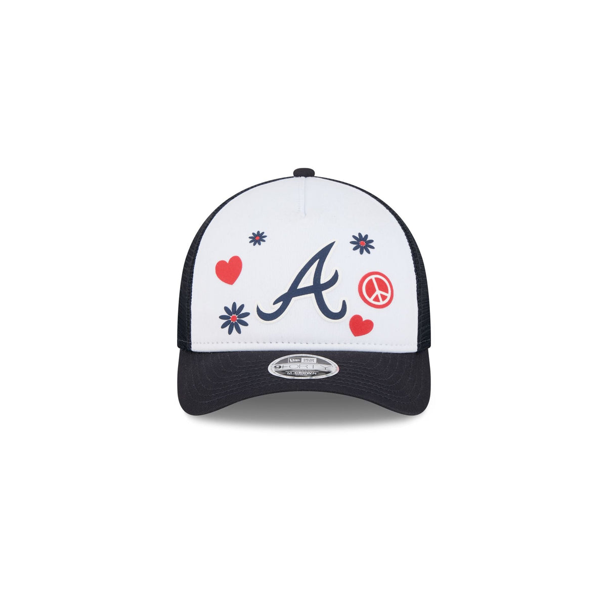 Atlanta Braves Play Kids 9FORTY M-Crown A-Frame Trucker Hat