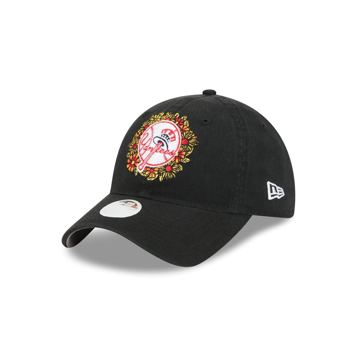 New York Yankees Day of the Dead Floral 9TWENTY Adjustable Hat