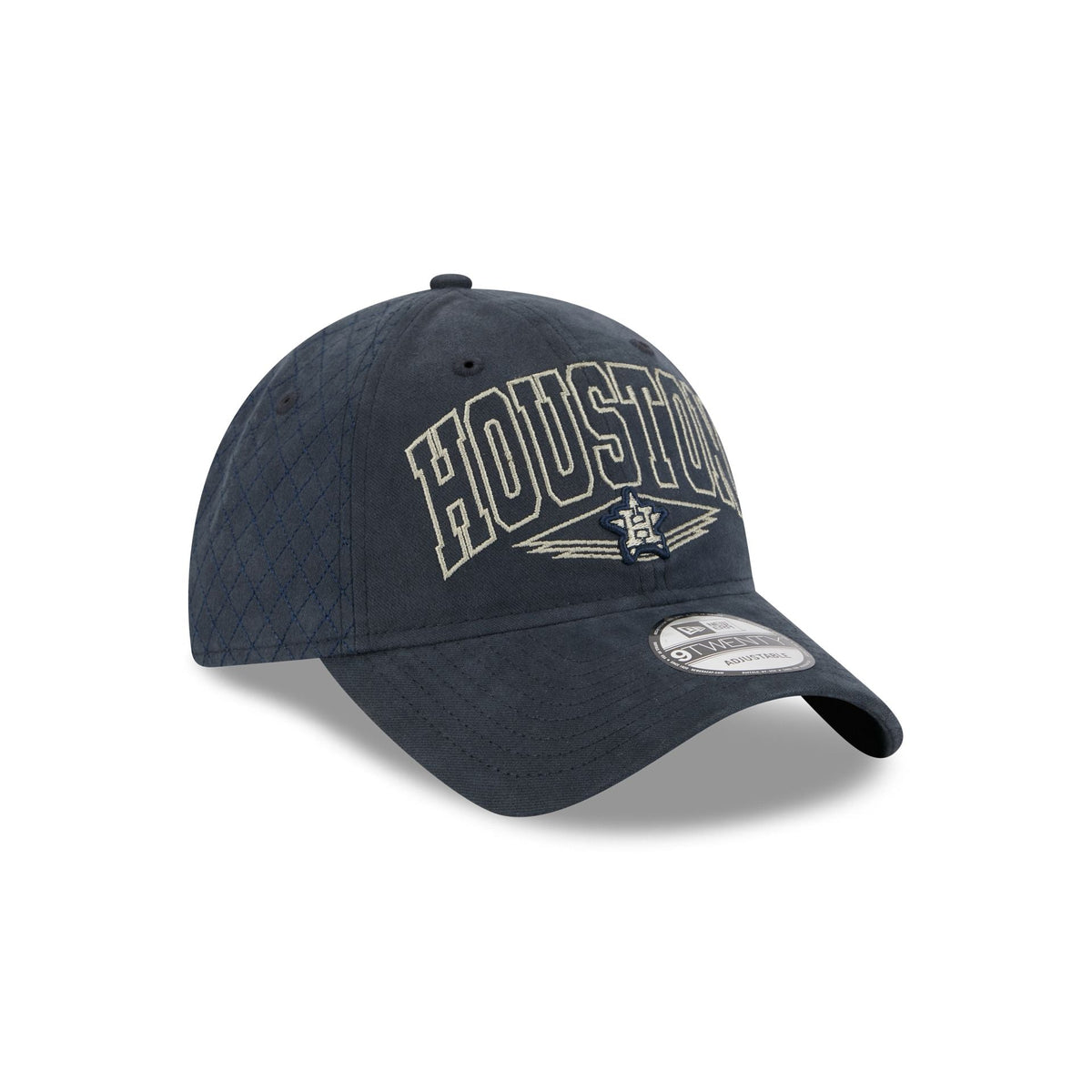 Houston Astros Quilted Wordmark 9TWENTY Adjustable Hat