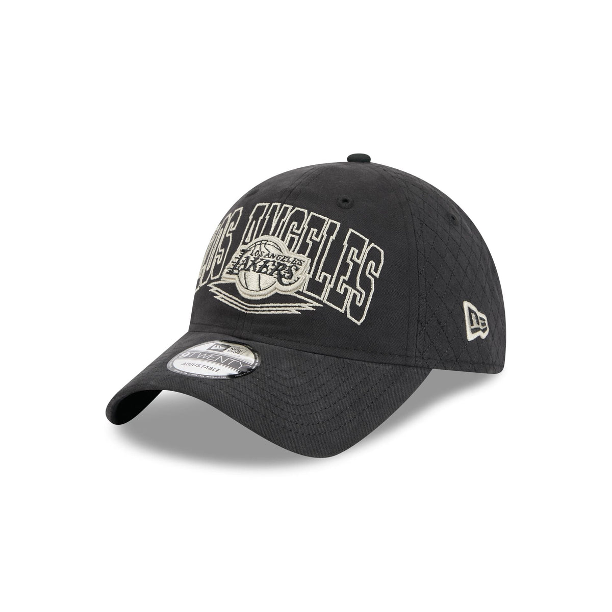 Los Angeles Lakers Quilted Wordmark 9TWENTY Adjustable Hat