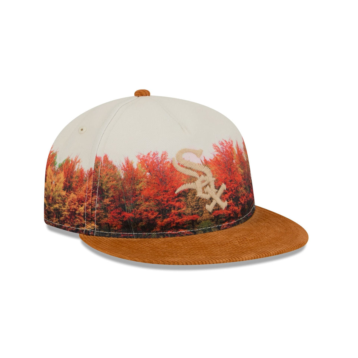 Chicago White Sox Fall Forest Retro Crown 9FIFTY Adjustable Hat