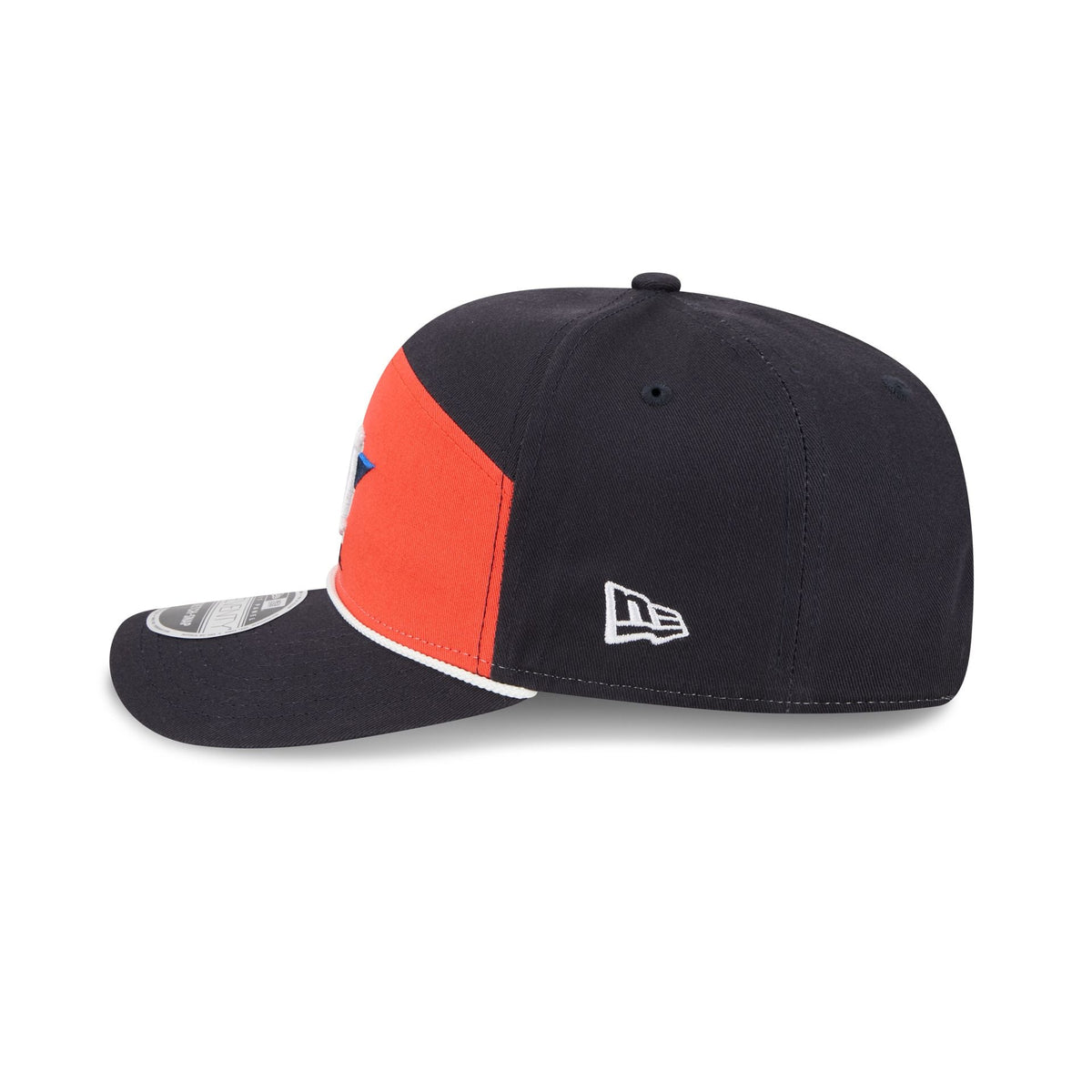 Houston Astros Split Panel 9SEVENTY Stretch-Snap Hat