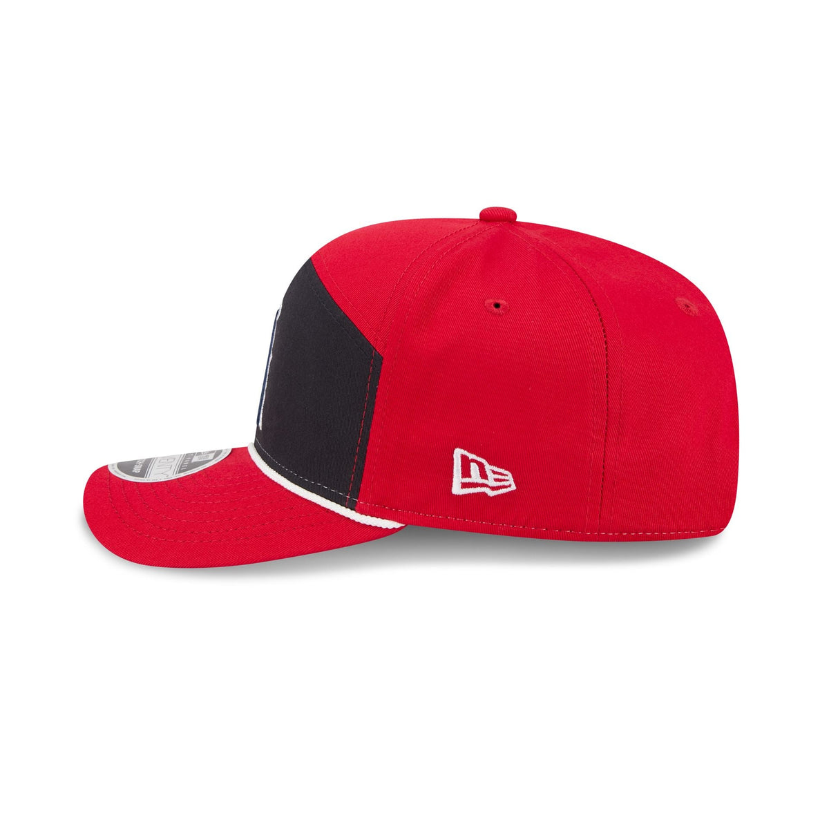 Los Angeles Angels Split Panel 9SEVENTY Stretch-Snap Hat