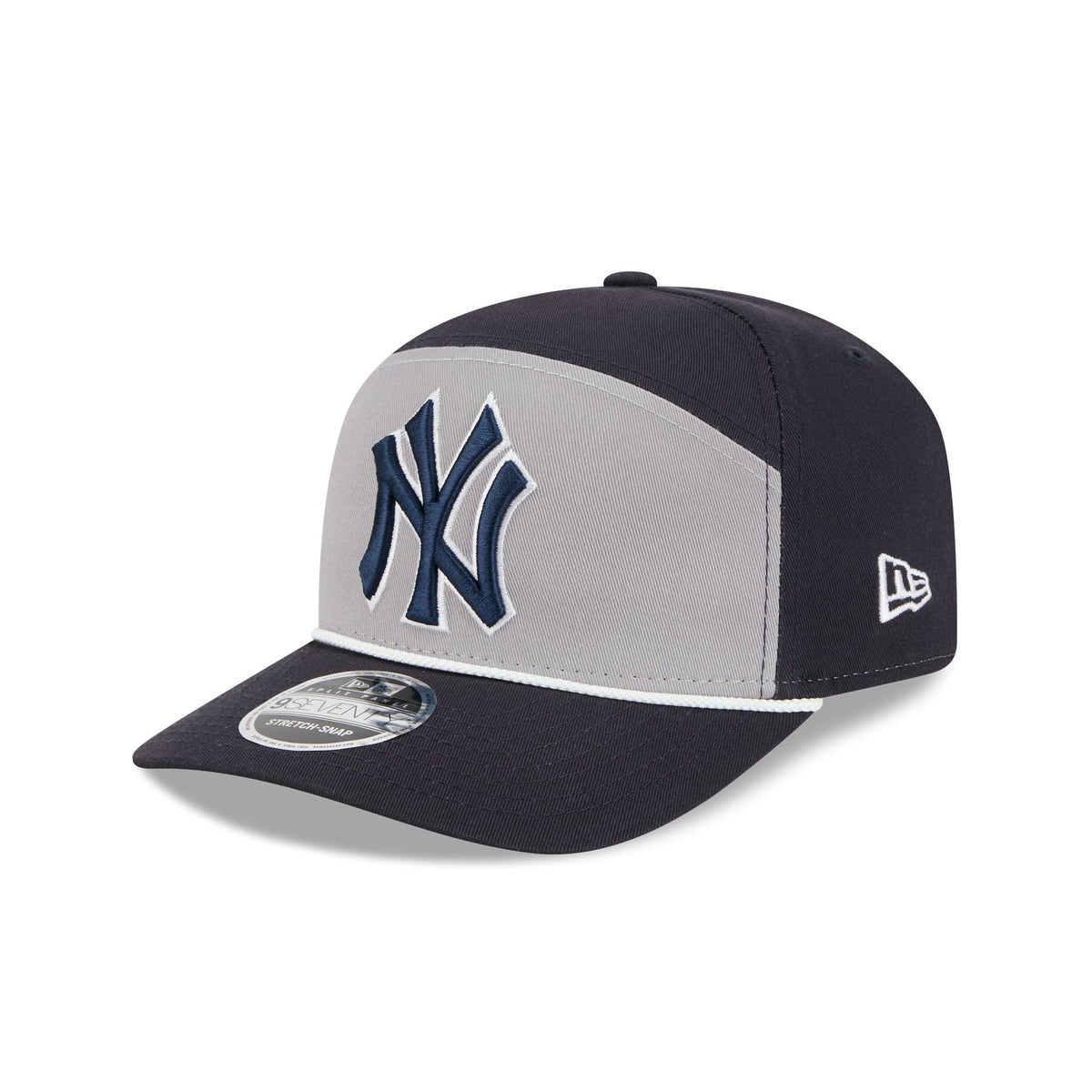 New York Yankees Split Panel 9SEVENTY Stretch-Snap Hat