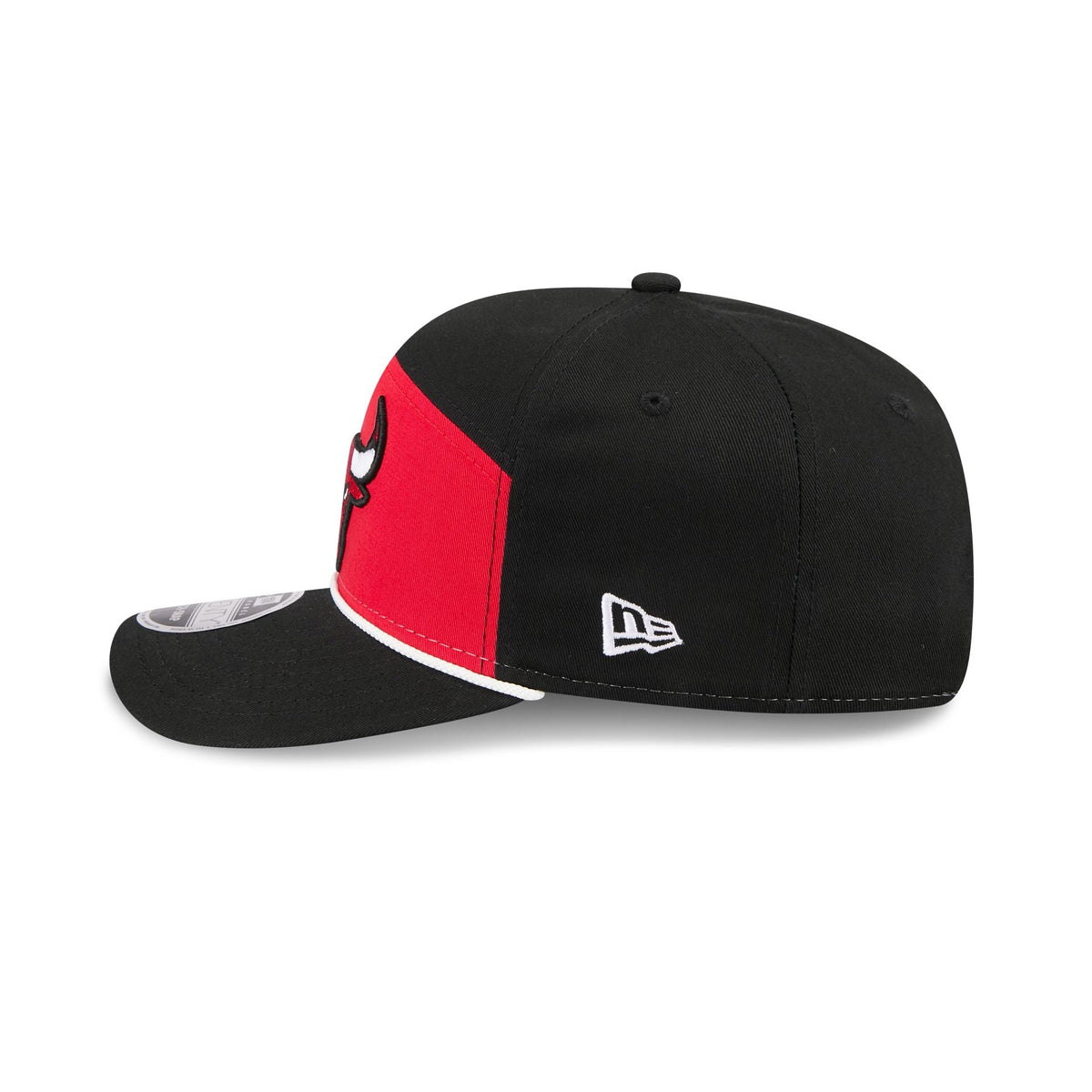 Chicago Bulls Split Panel 9SEVENTY Stretch-Snap Hat