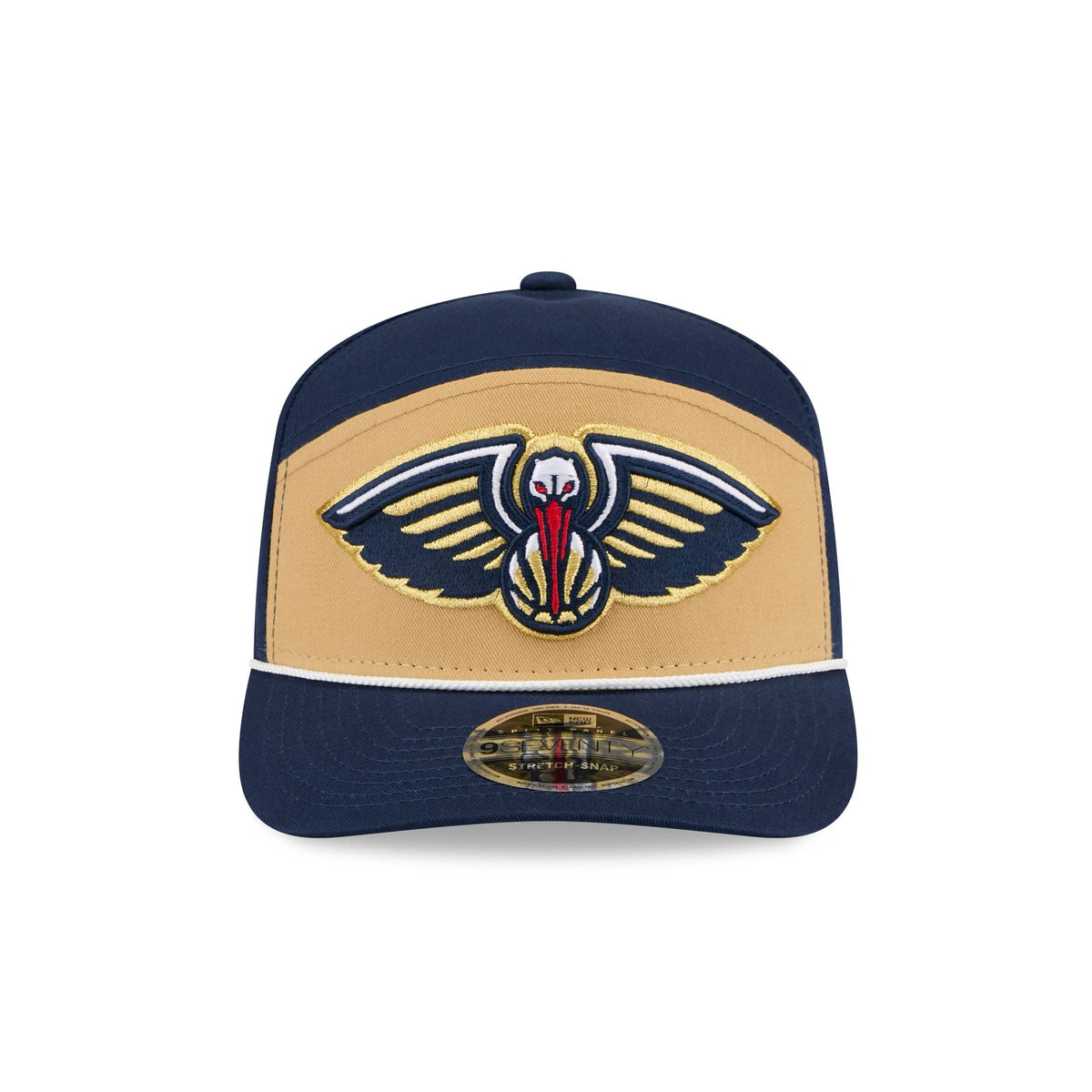 New Orleans Pelicans Split Panel 9SEVENTY Stretch-Snap Hat