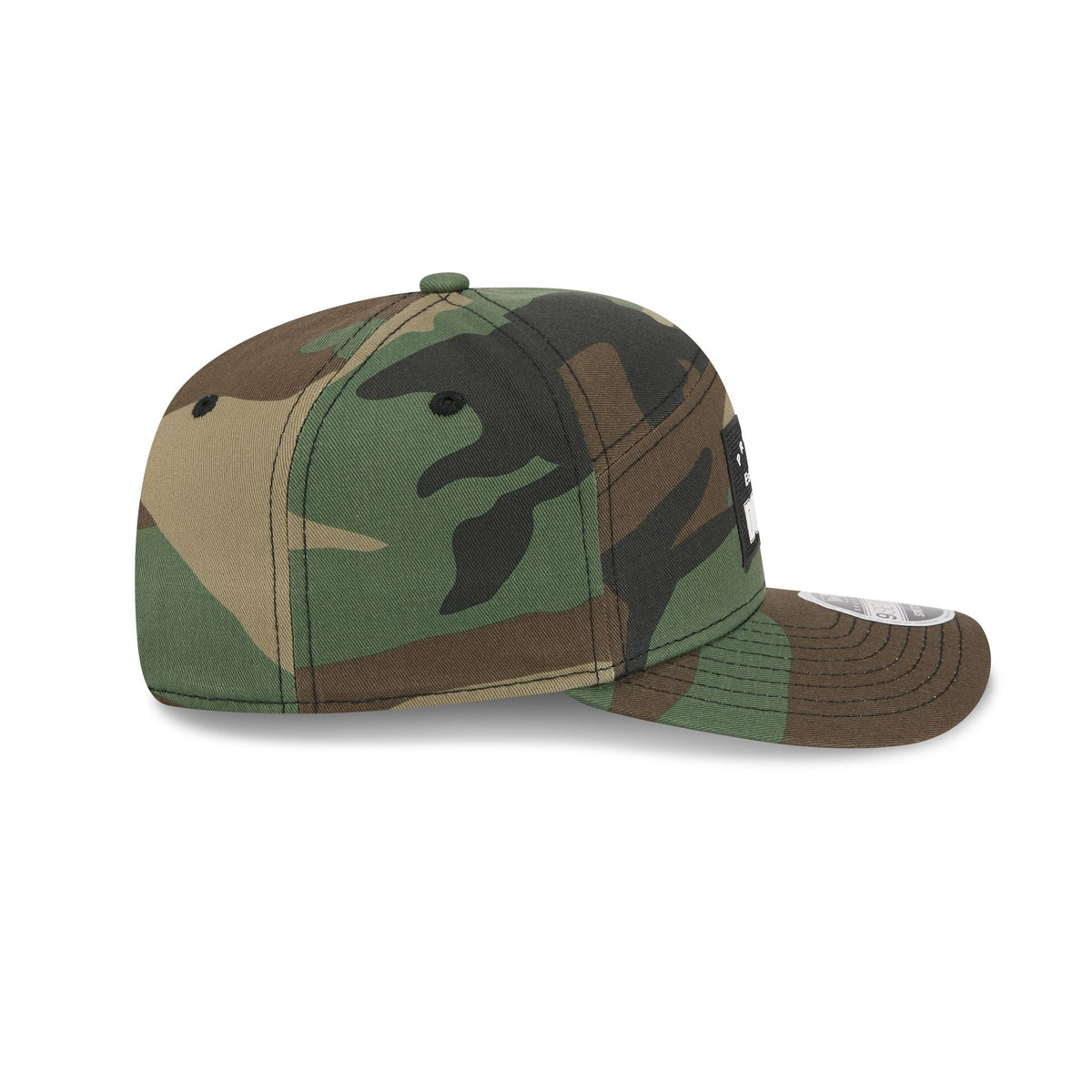 Los Angeles Dodgers Property of Patch Camo Split Panel 9SEVENTY Stretch-Snap Hat
