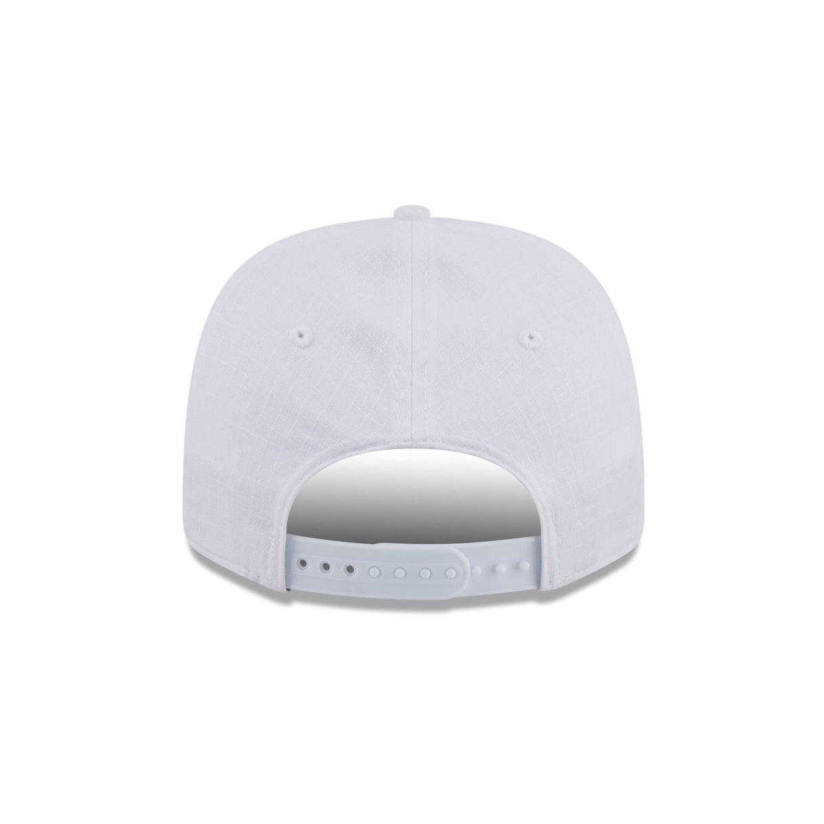 Atlanta Braves Circle Logo White Split Panel 9SEVENTY Stretch-Snap Hat