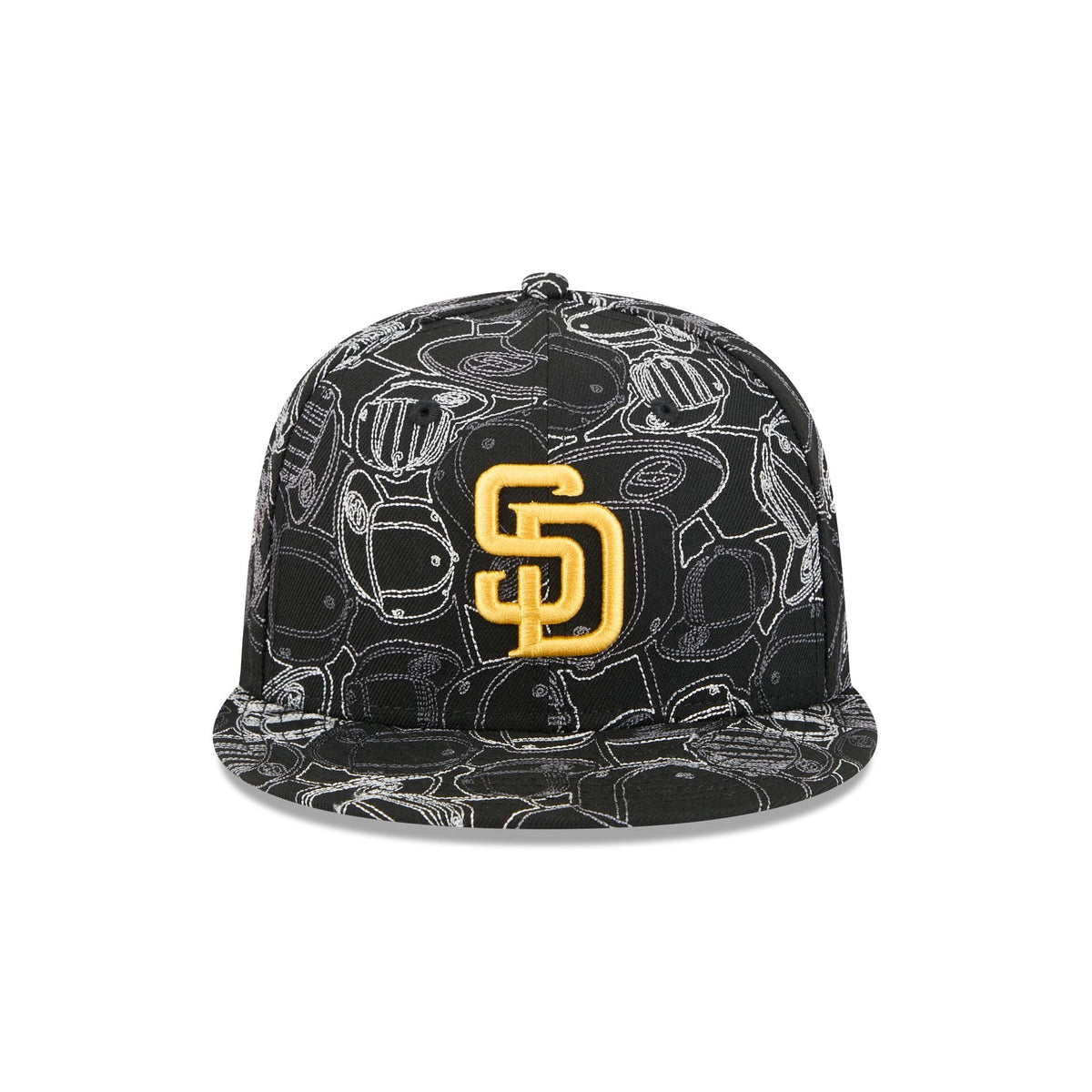 San Diego Padres Cap Scramble 59FIFTY Fitted Hat