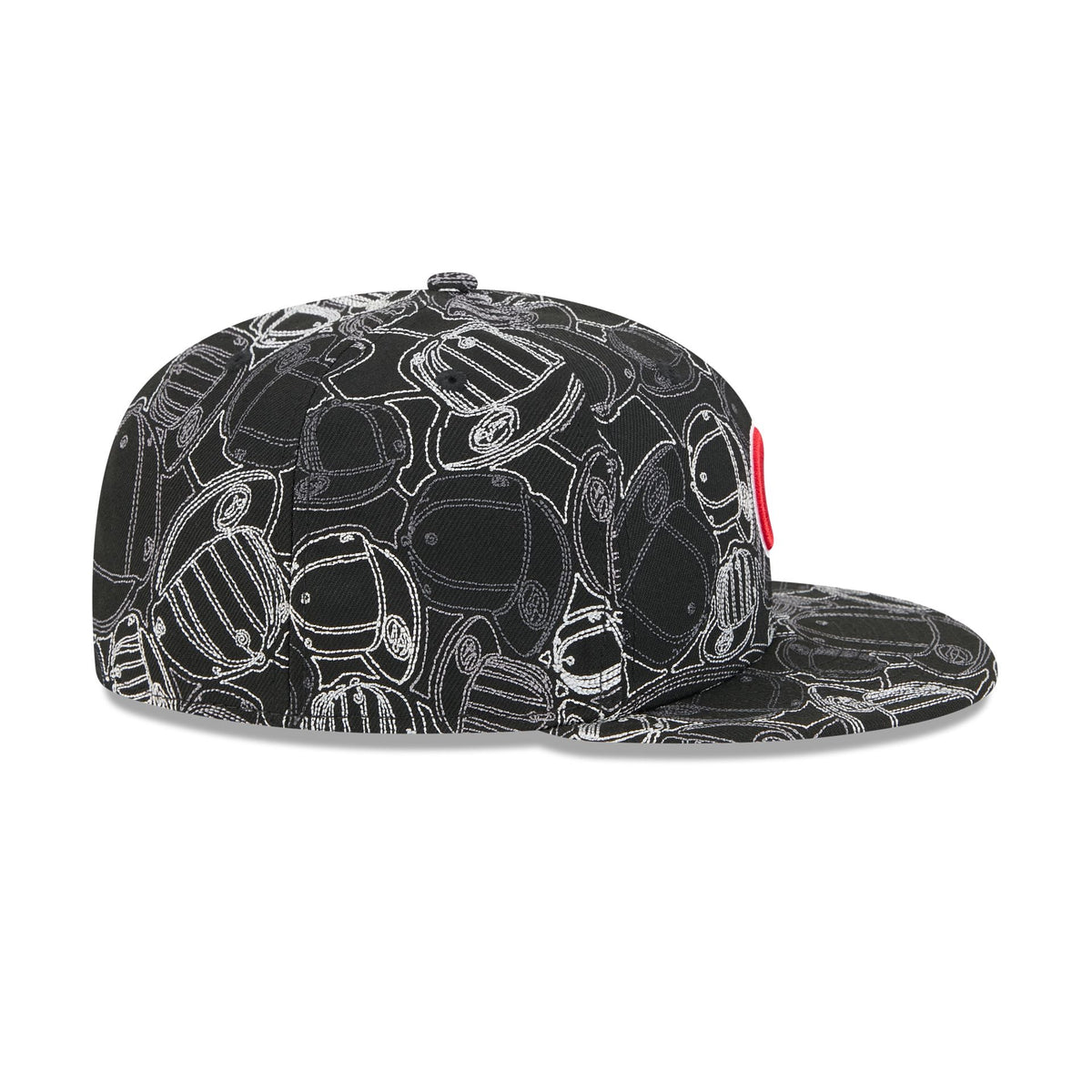 Chicago Cubs Cap Scramble 59FIFTY Fitted Hat