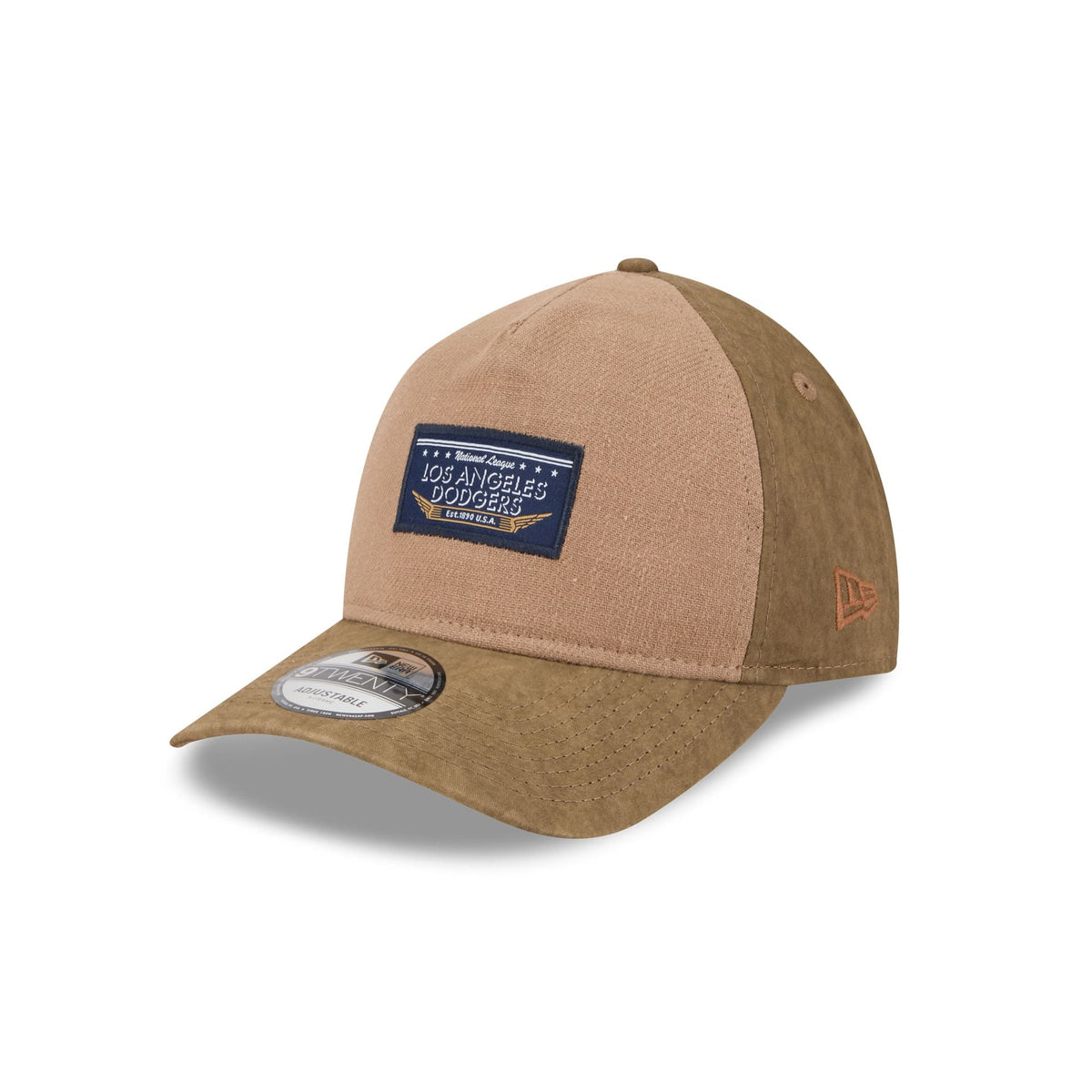 Los Angeles Dodgers Utility Linen 9TWENTY A-Frame Adjustable Hat