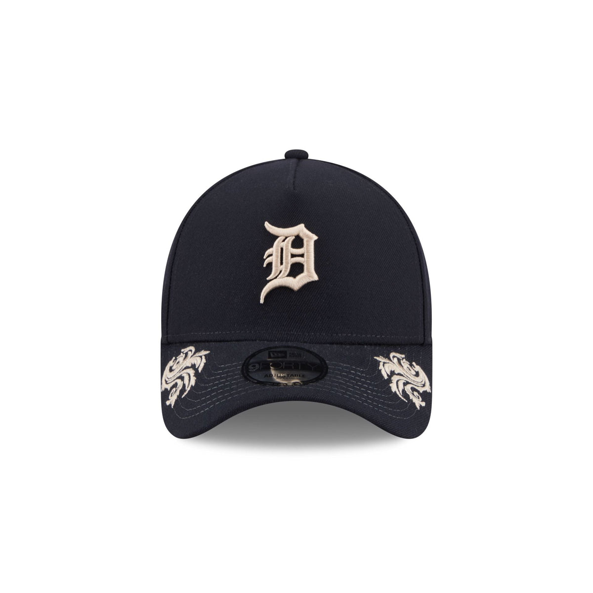 Detroit Tigers Script 9FORTY A-Frame Snapback Hat