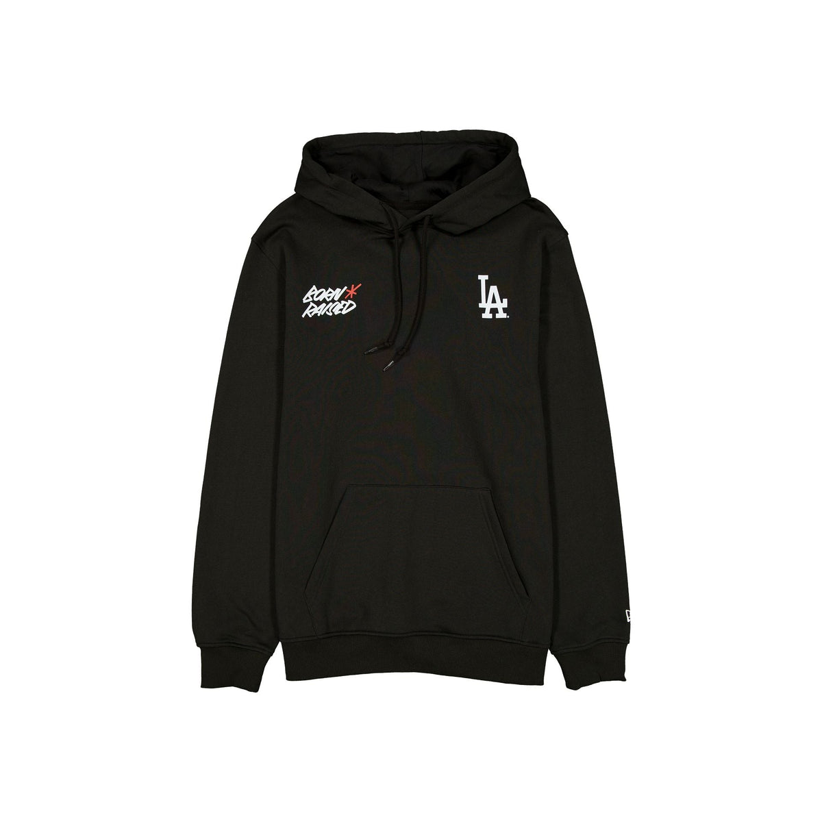 Born x Raised x Los Angeles Dodgers Basic Black Hoodie