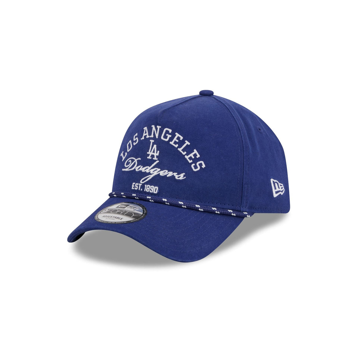 Los Angeles Dodgers Stacked Rope 9FORTY A-Frame Snapback Hat