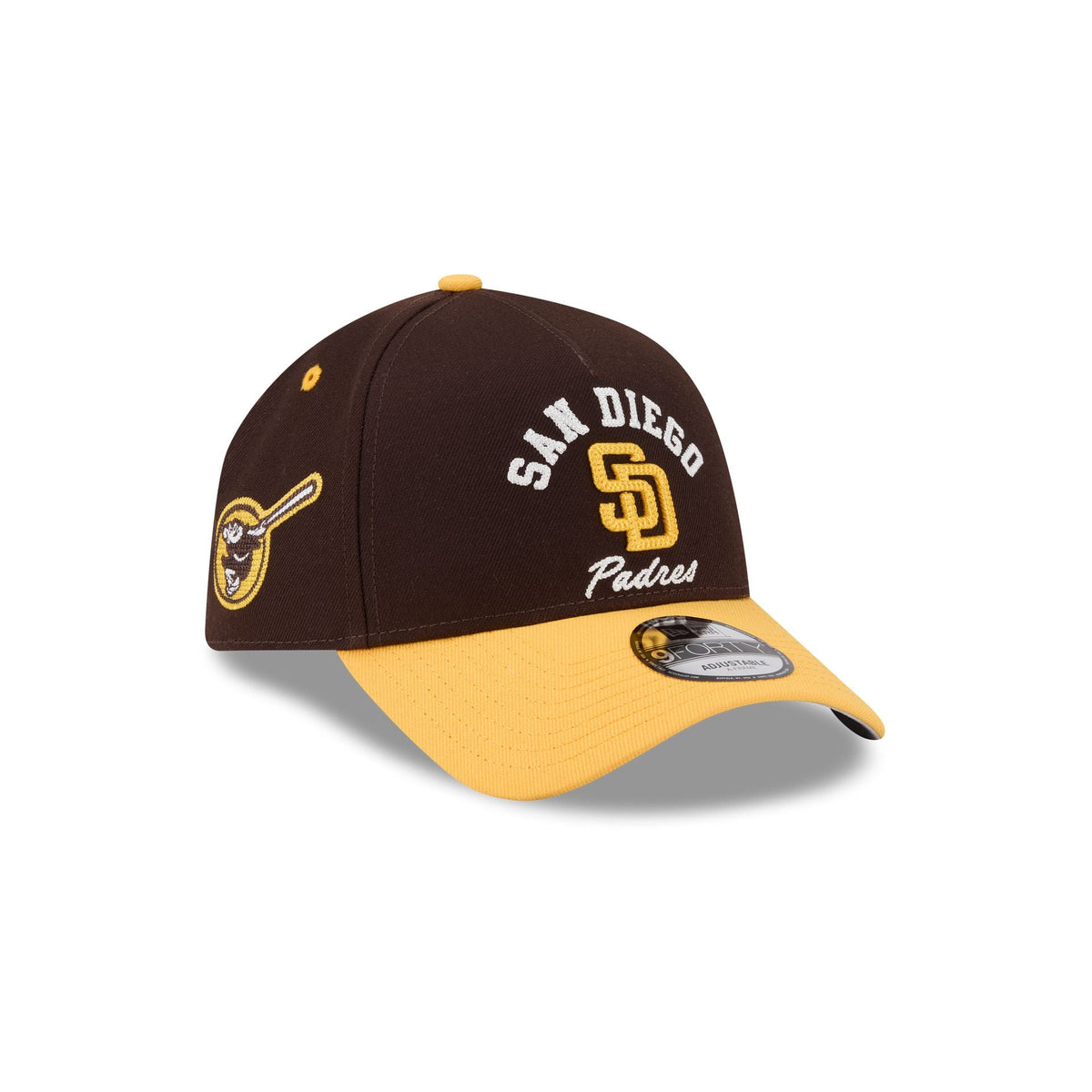 San Diego Padres Arched 9FORTY A-Frame Snapback Hat