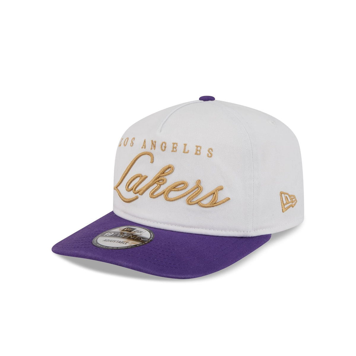 Los Angeles Lakers Gold Scripted 19TWENTY Adjustable Hat