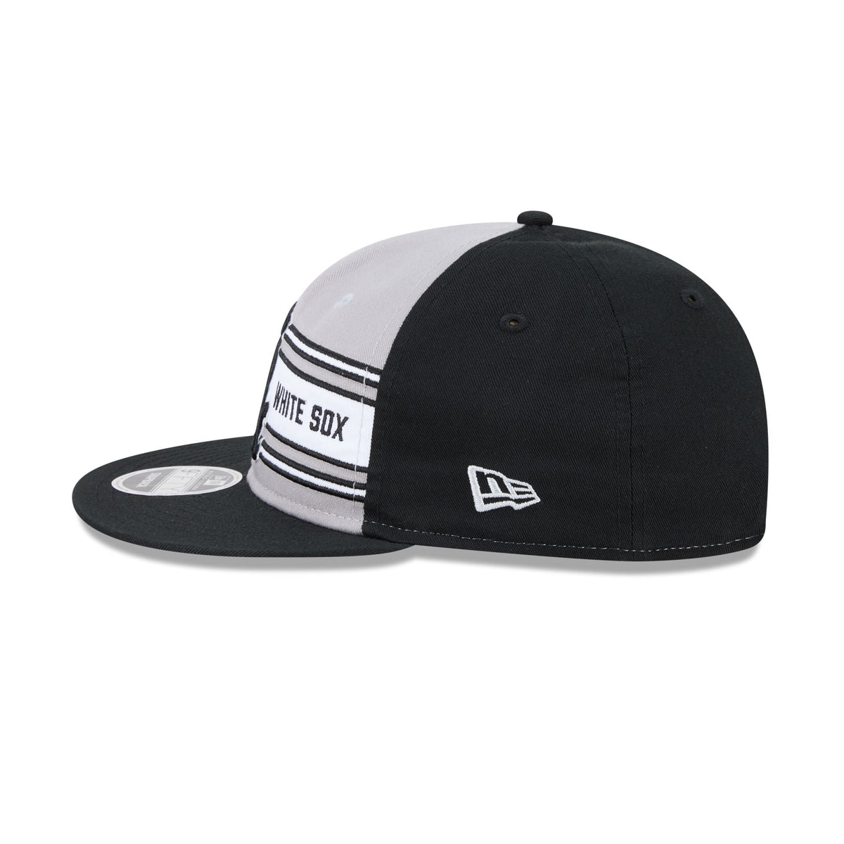Chicago White Sox Team Stripes Retro Crown 9FIFTY Snapback Hat