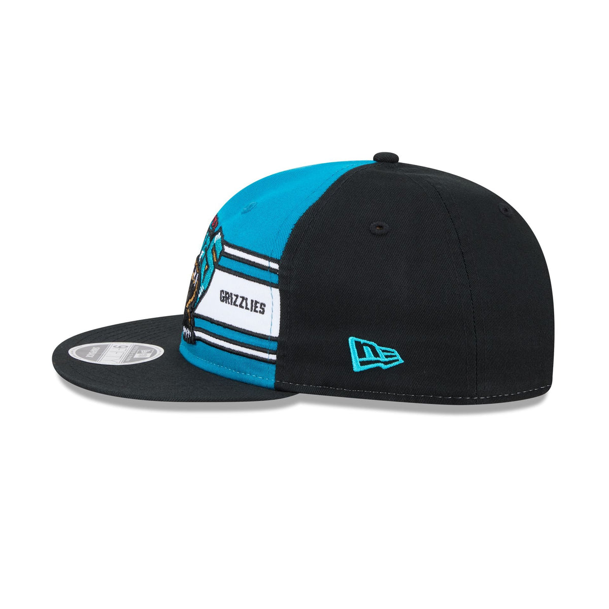 Vancouver Grizzlies Team Stripes Retro Crown 9FIFTY Snapback Hat