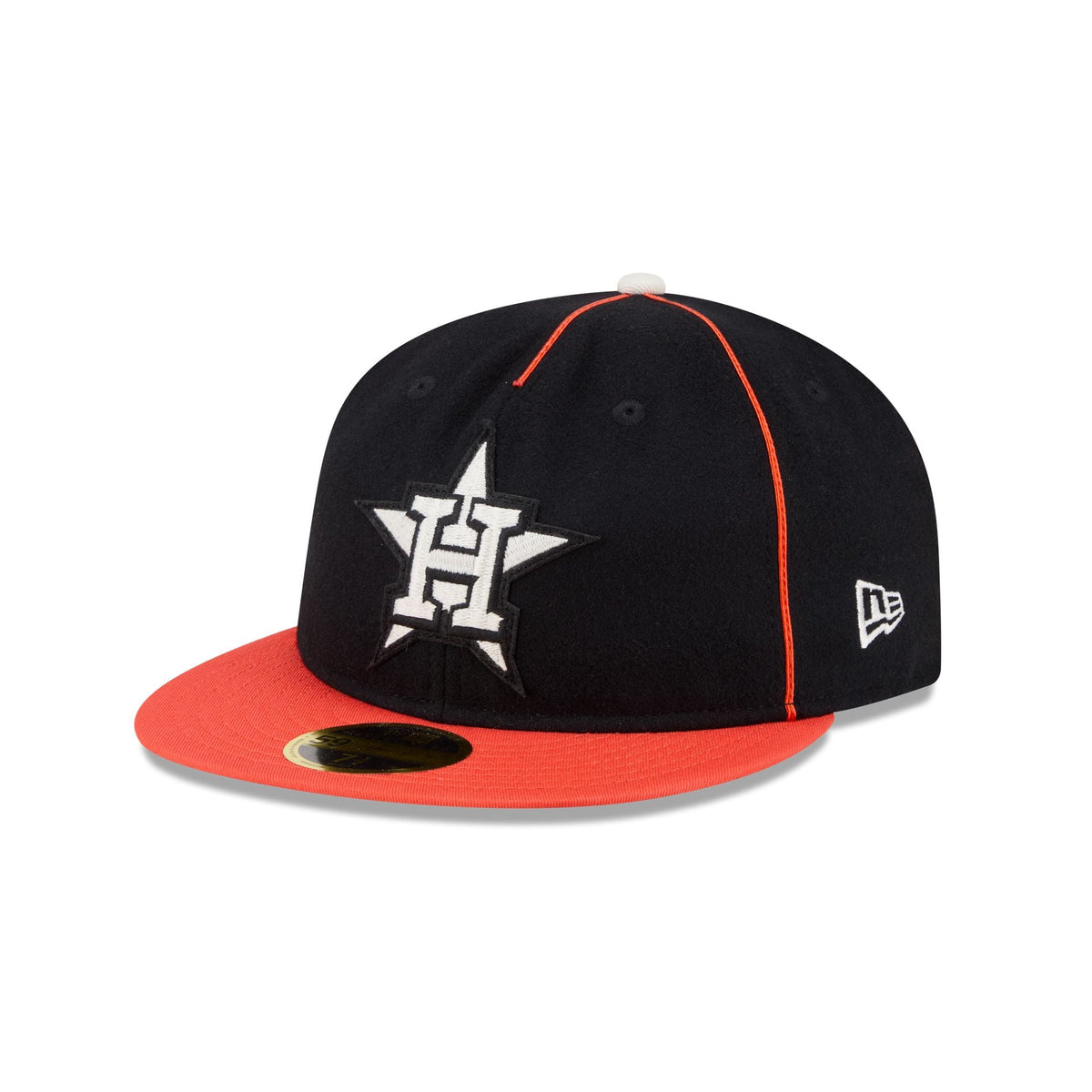 Houston Astros Felt Logo Retro Crown 59FIFTY Fitted Hat