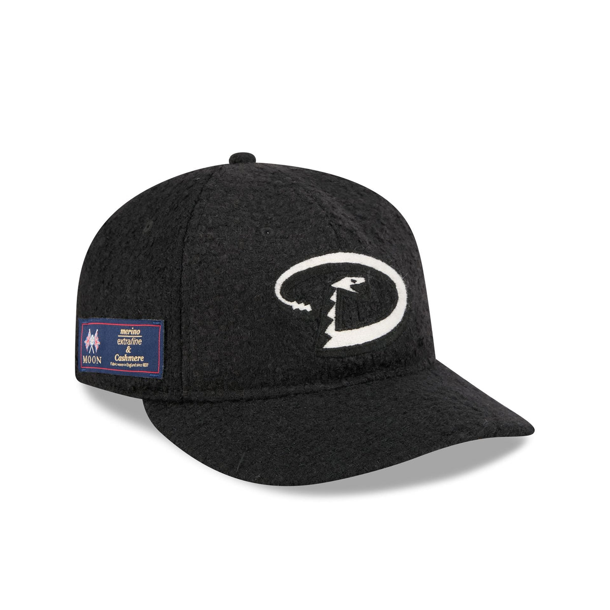 Arizona Diamondbacks Navy Merino & Cashmere Moon Retro Crown 9FIFTY Adjustable Hat