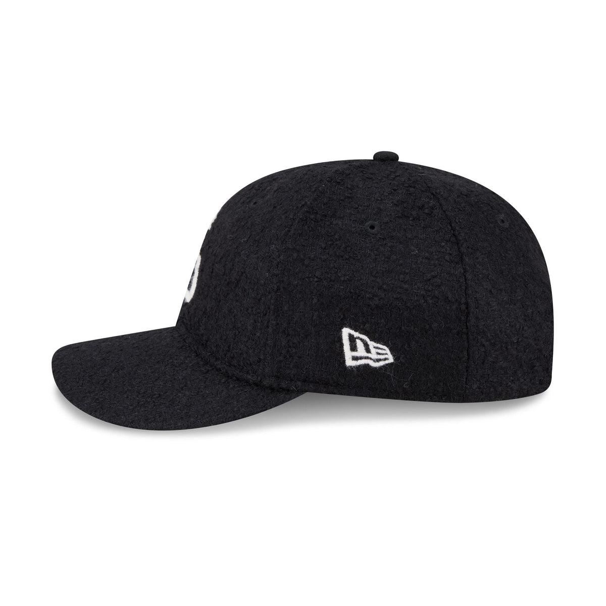 San Diego Padres Navy Merino & Cashmere Moon Retro Crown 9FIFTY Adjustable Hat