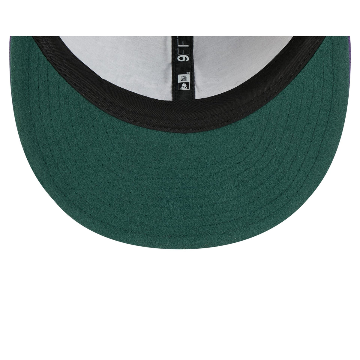 Utah Jazz Chainstitch Script Retro Crown 9FIFTY Snapback Hat