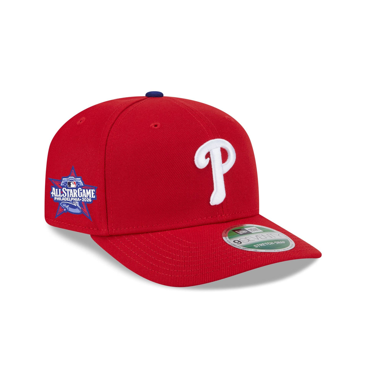 Philadelphia Phillies 2026 All-Star Game Host 9SEVENTY Stretch-Snap Hat