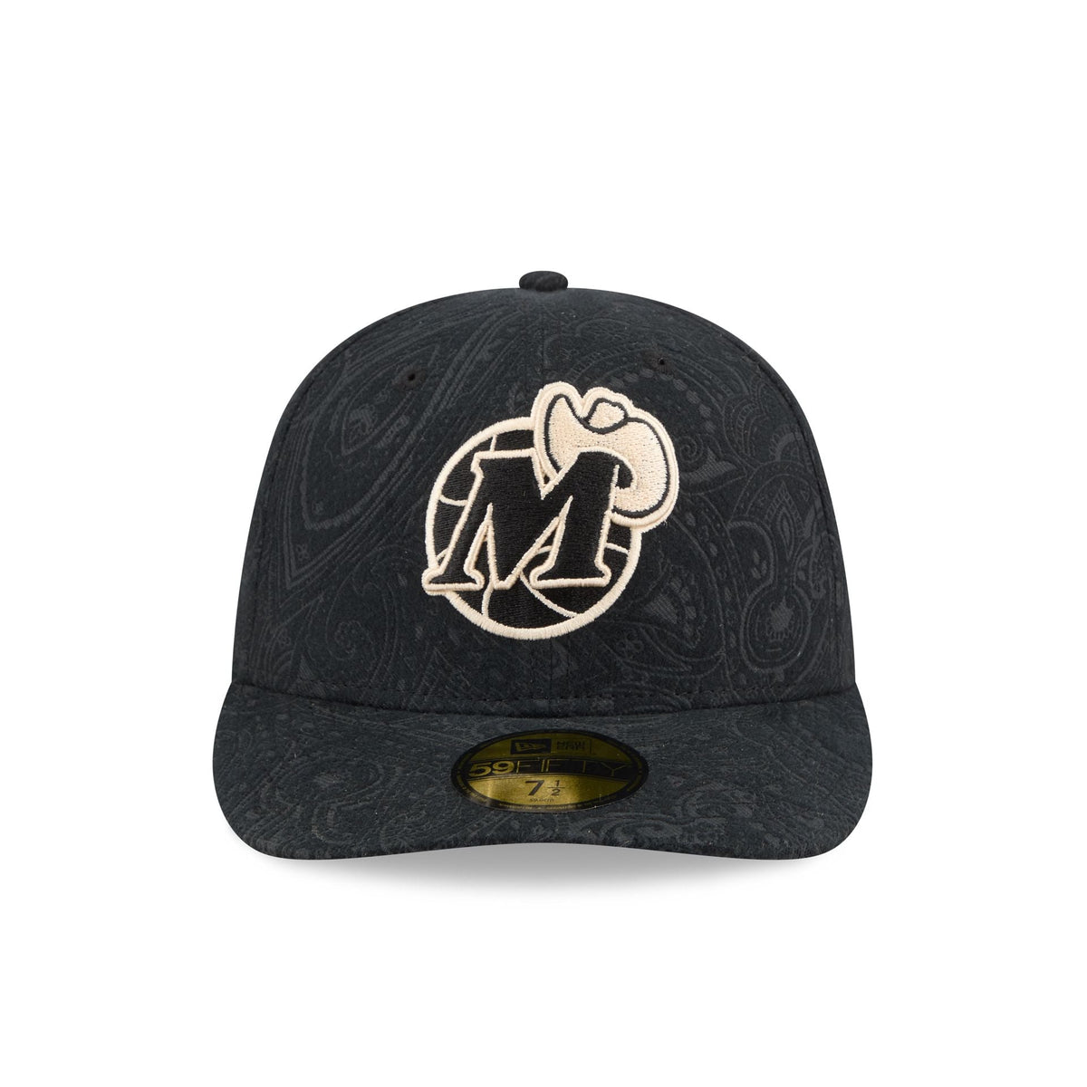 Dallas Mavericks Three Looms Brushed Cotton 59FIFTY Fitted Hat