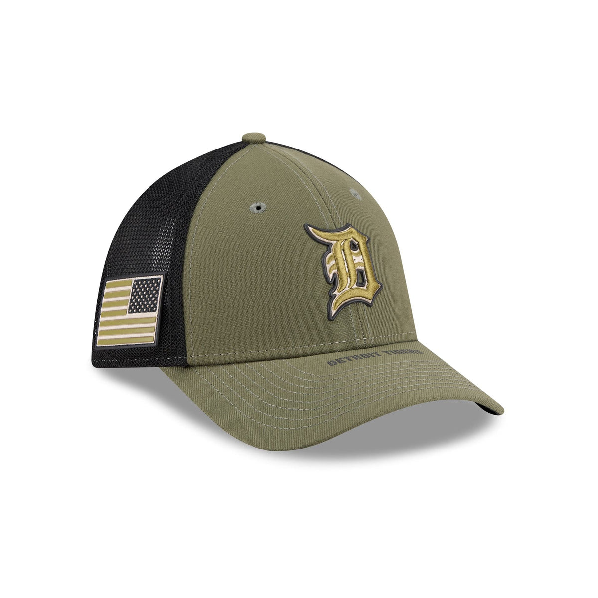 Detroit Tigers Armed Forces Day 2026 39THIRTY M-Crown Stretch Fit Hat