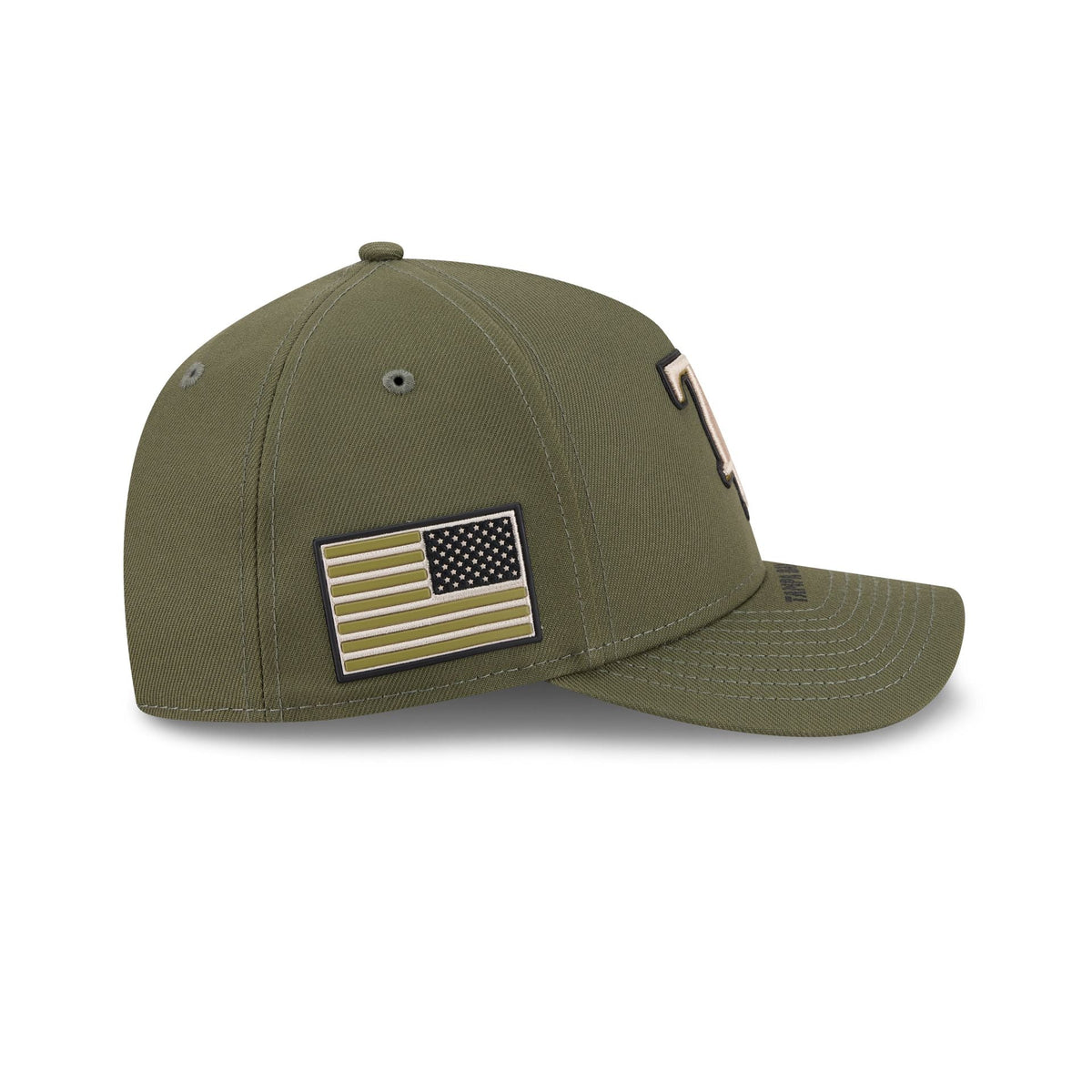 Tampa Bay Rays Armed Forces Day 2026 9FORTY M-Crown A-Frame Snapback Hat